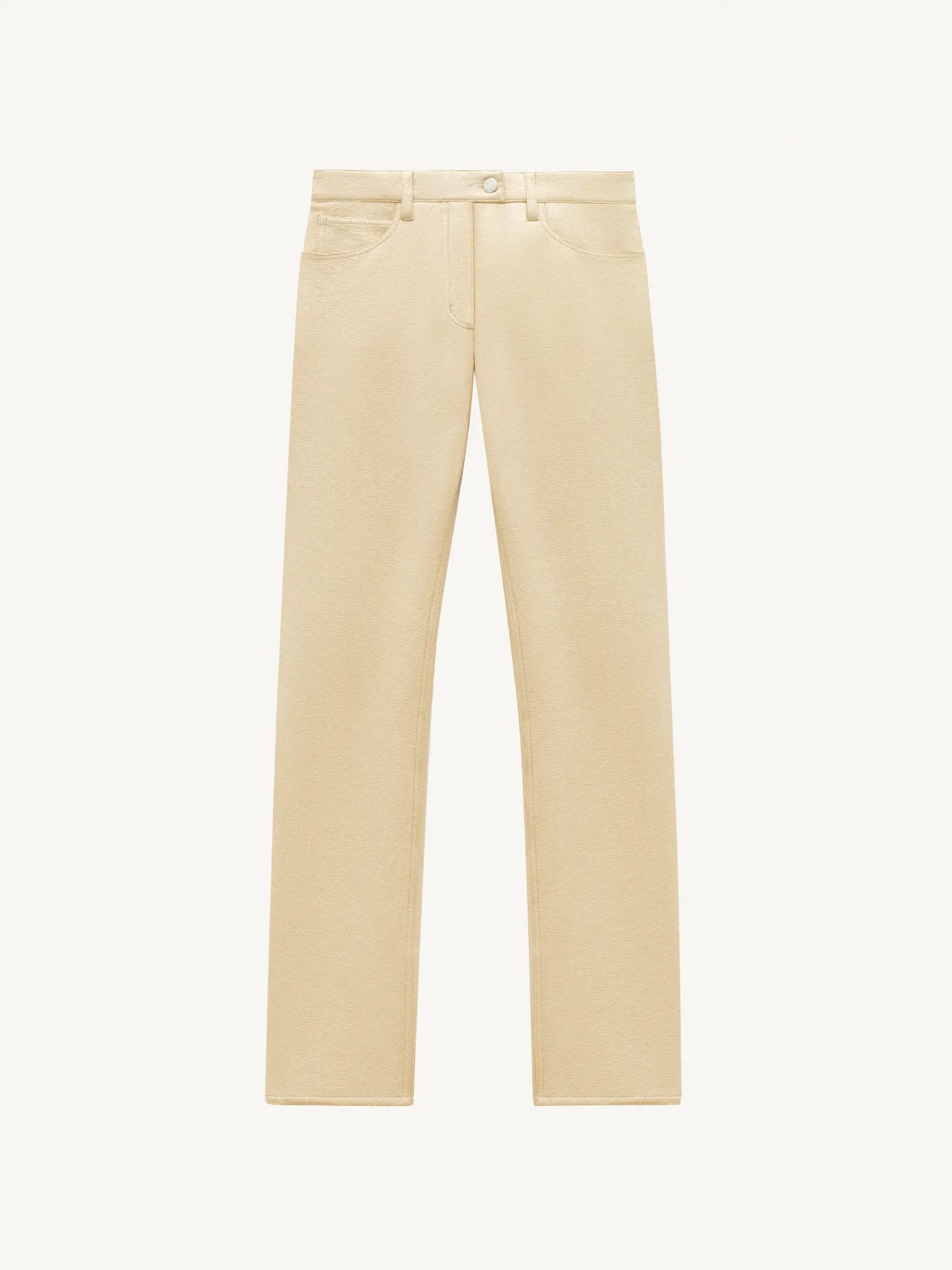 REEDITION 5-POCKET VINYL PANTS