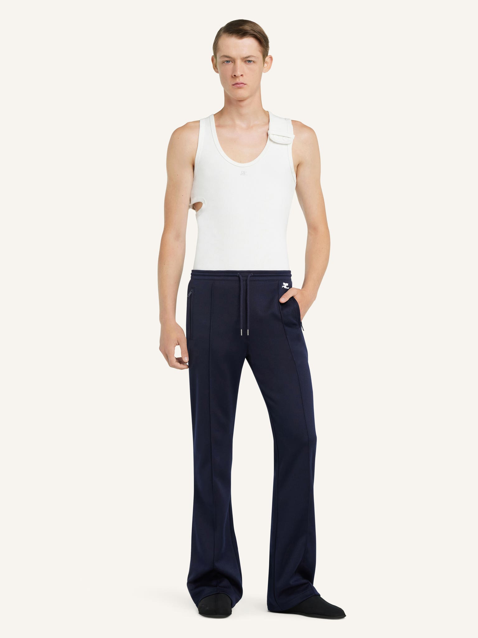 TRACKSUIT INTERLOCK PANTS