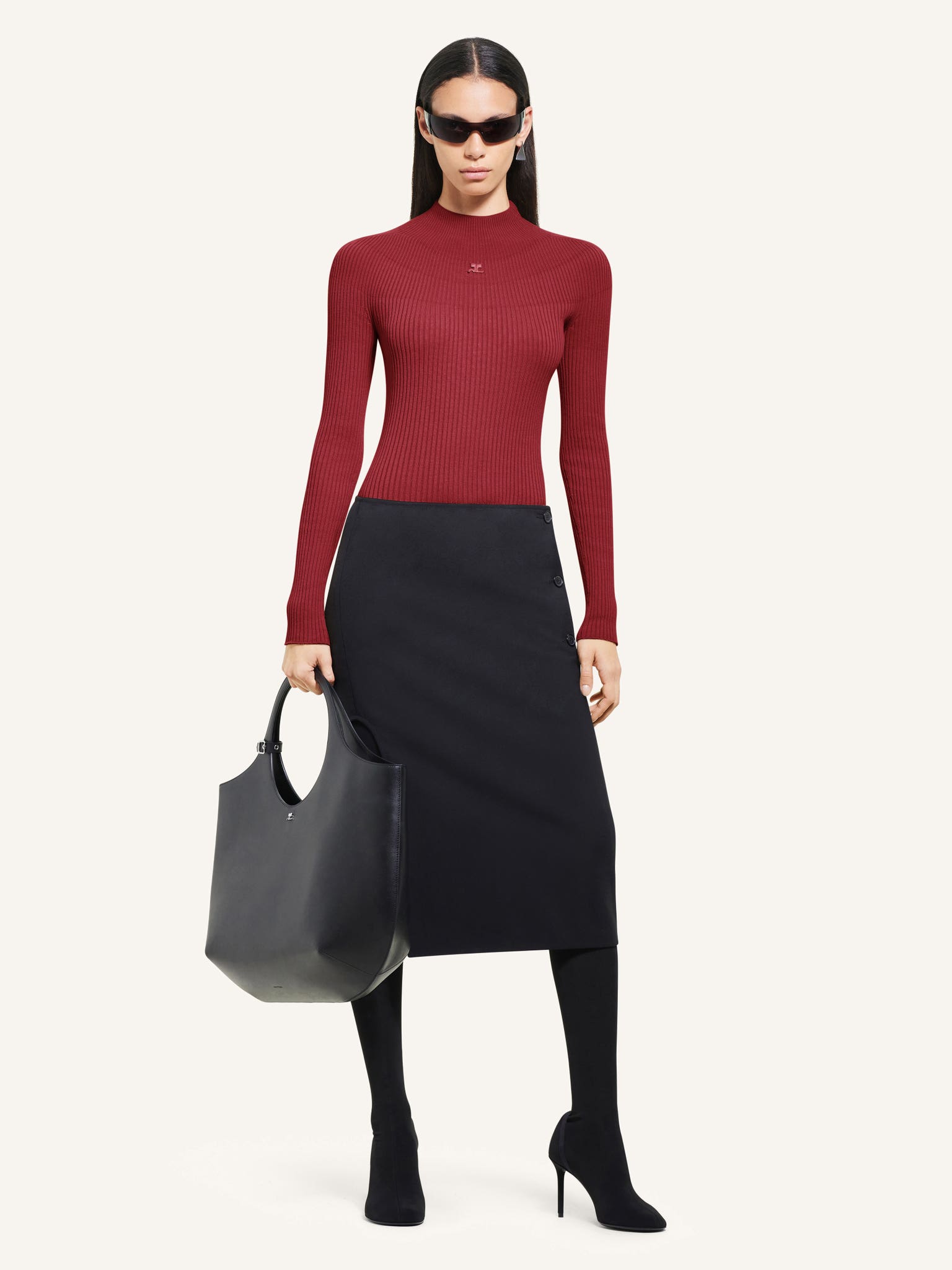 LONG SLEEVED SOLAR SWEATER