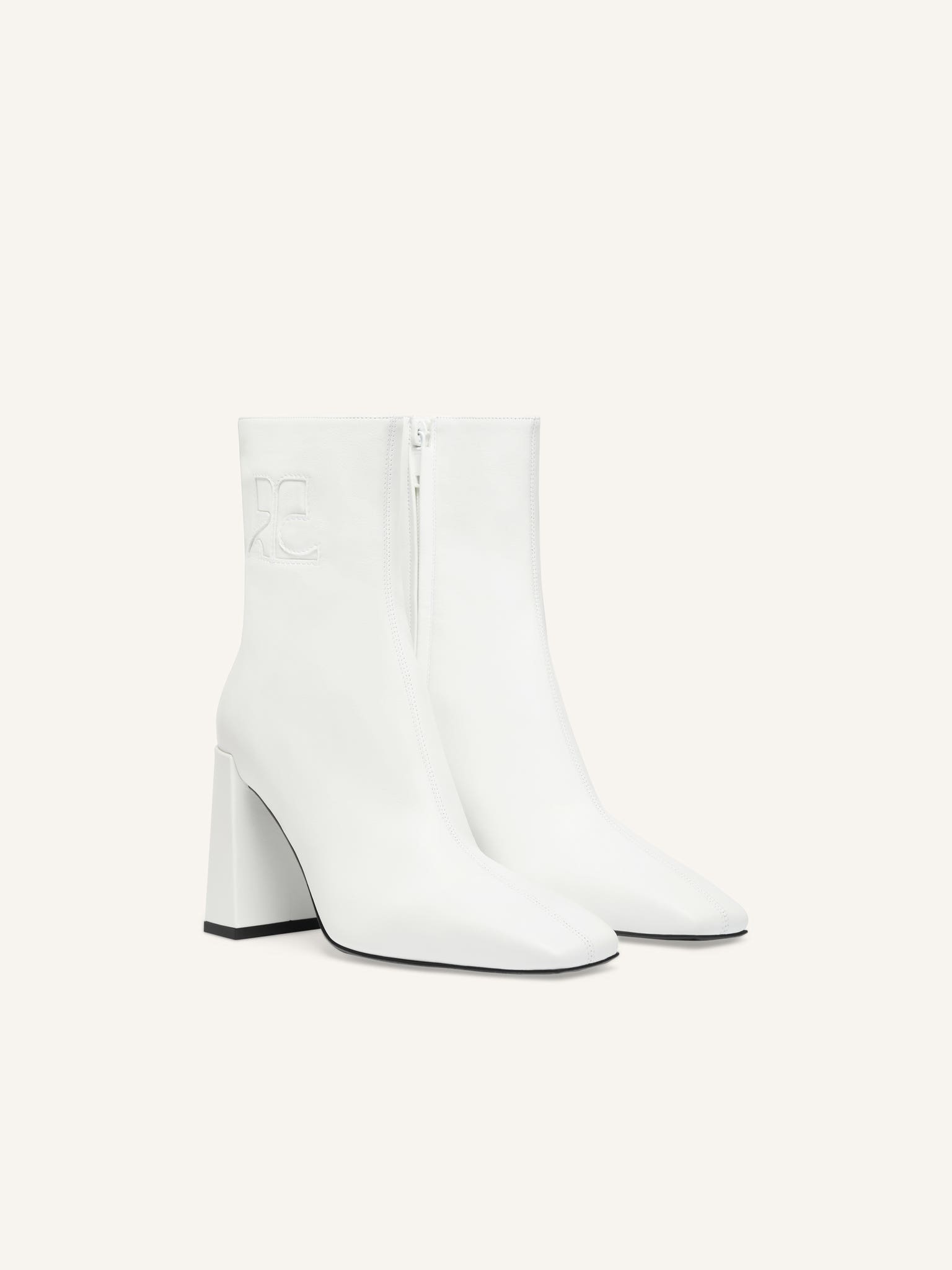 HERITAGE LEATHER ANKLE BOOTS