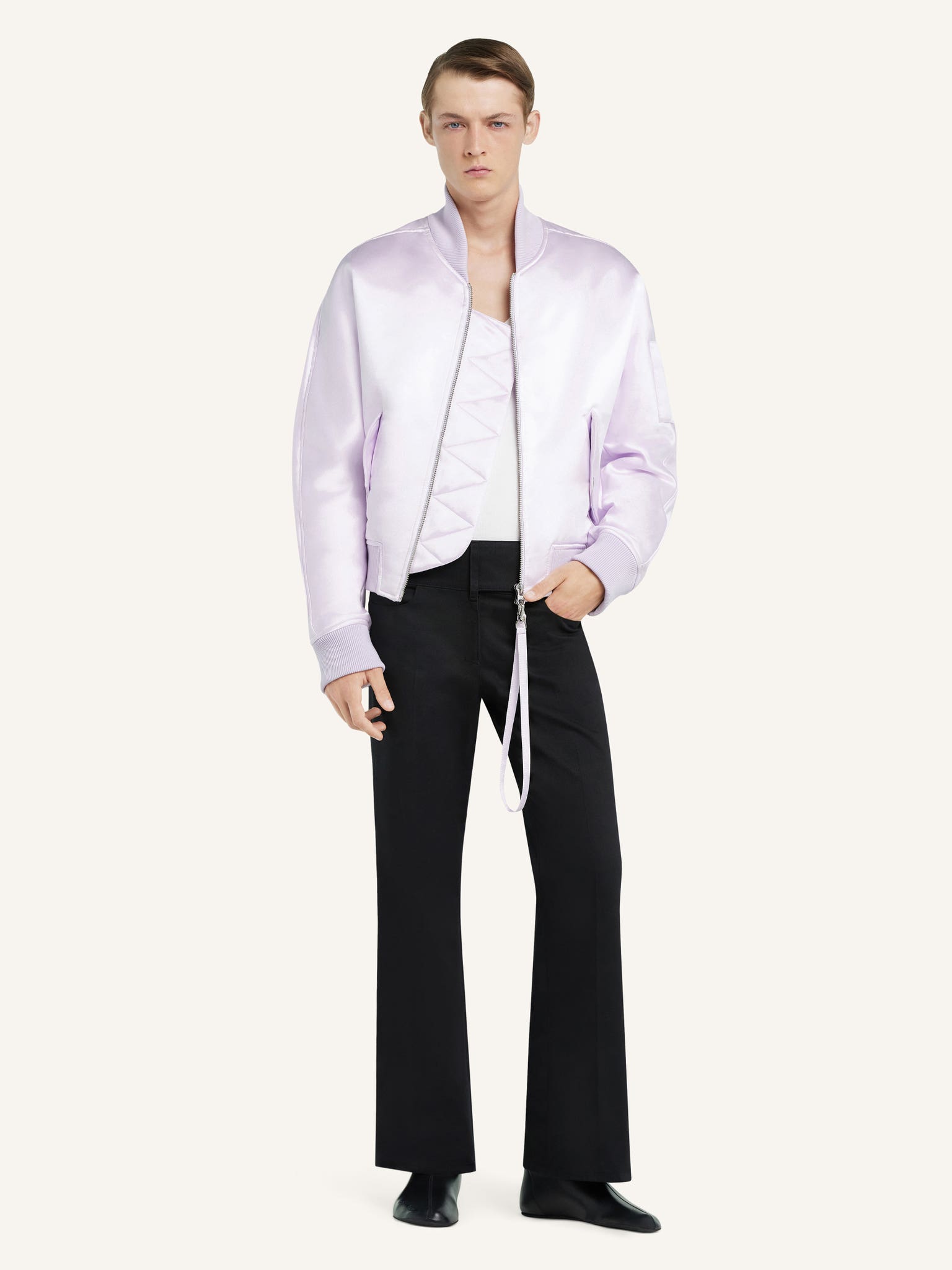 SCUBA SATIN BOMBER JACKET