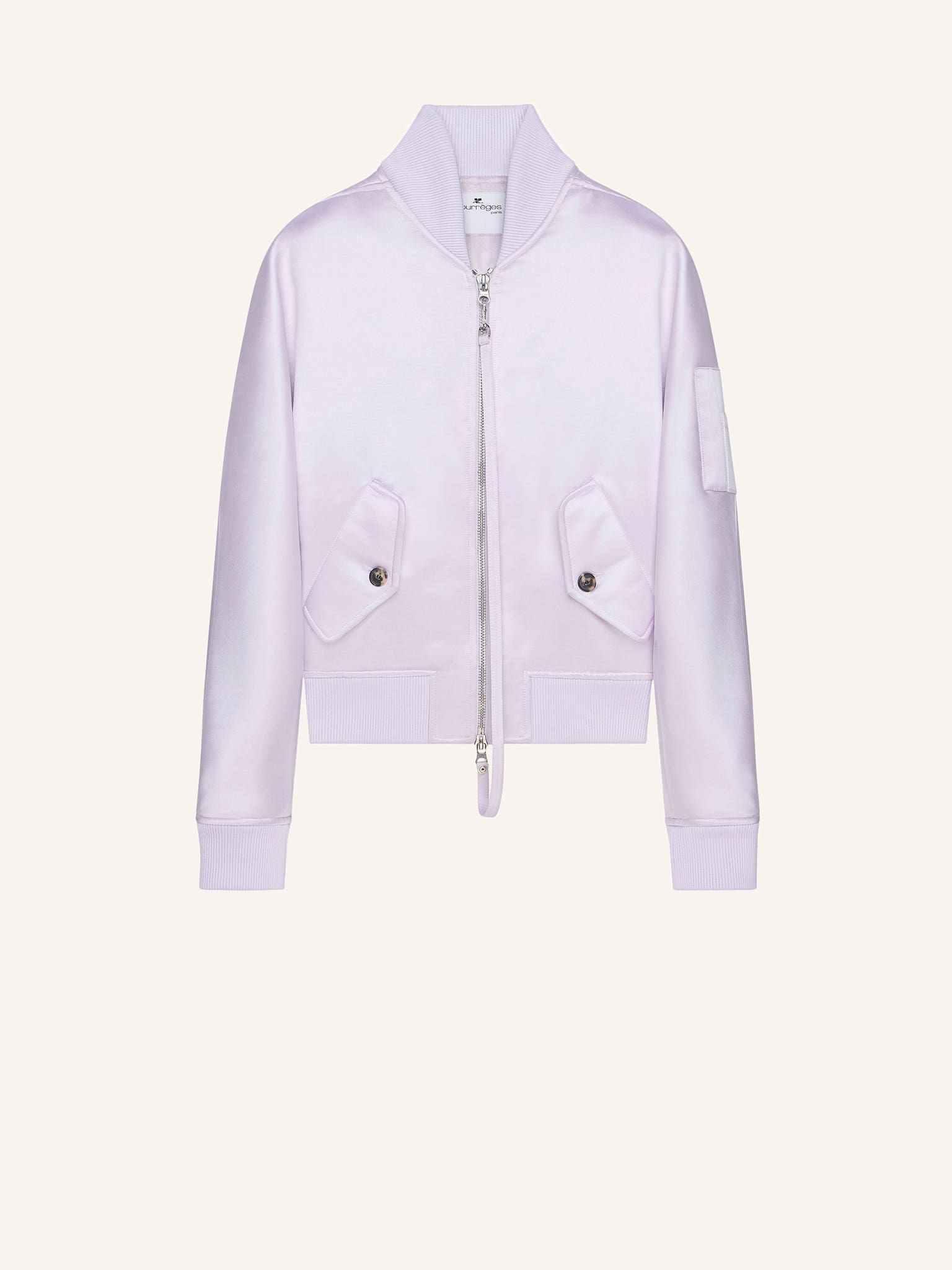 SCUBA SATIN BOMBER JACKET