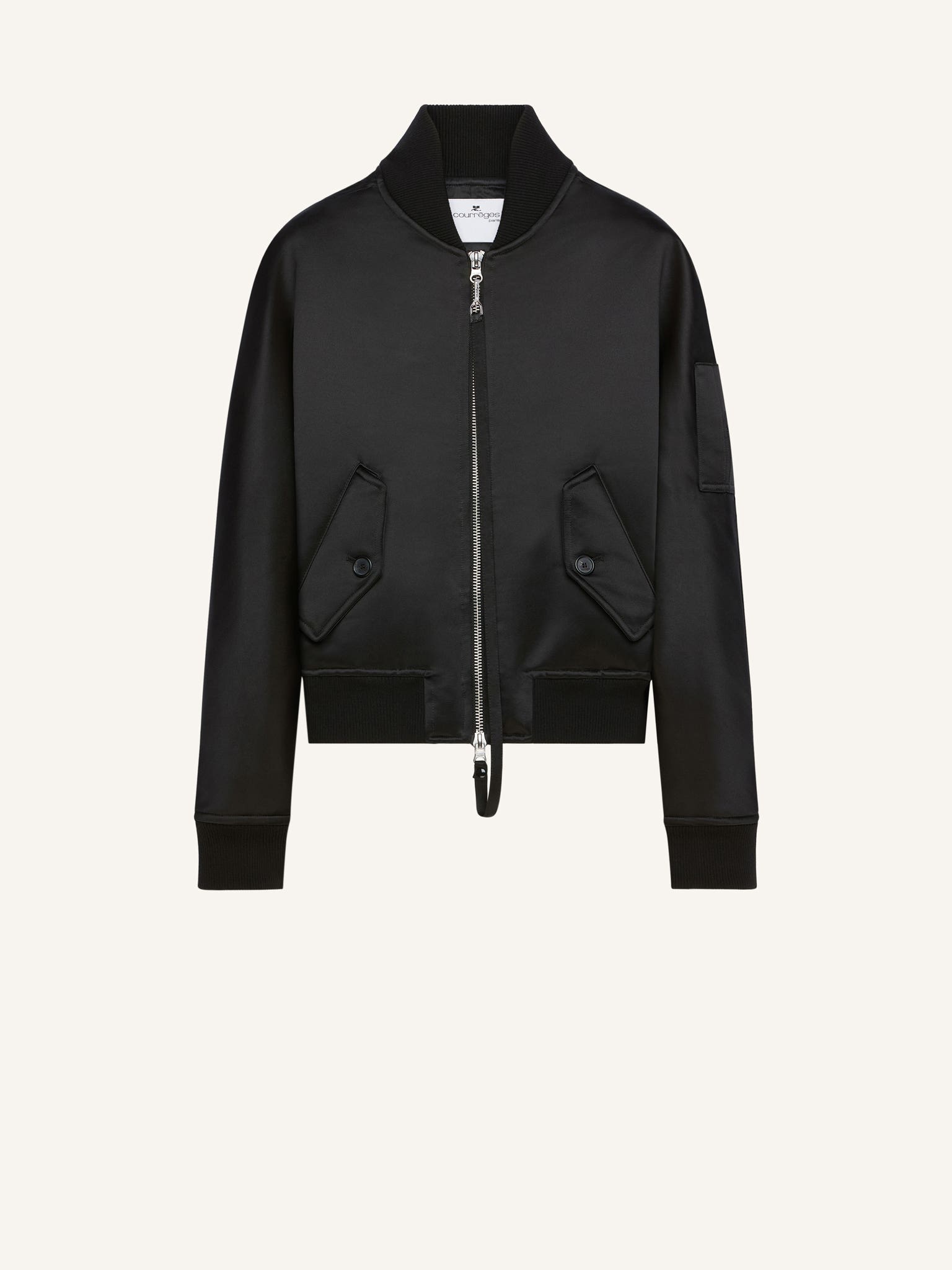 SCUBA SATIN BOMBER JACKET