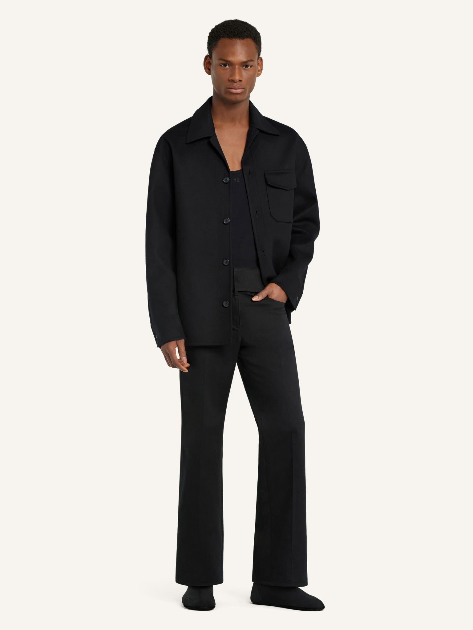 ONE POCKET OVERSHIRT