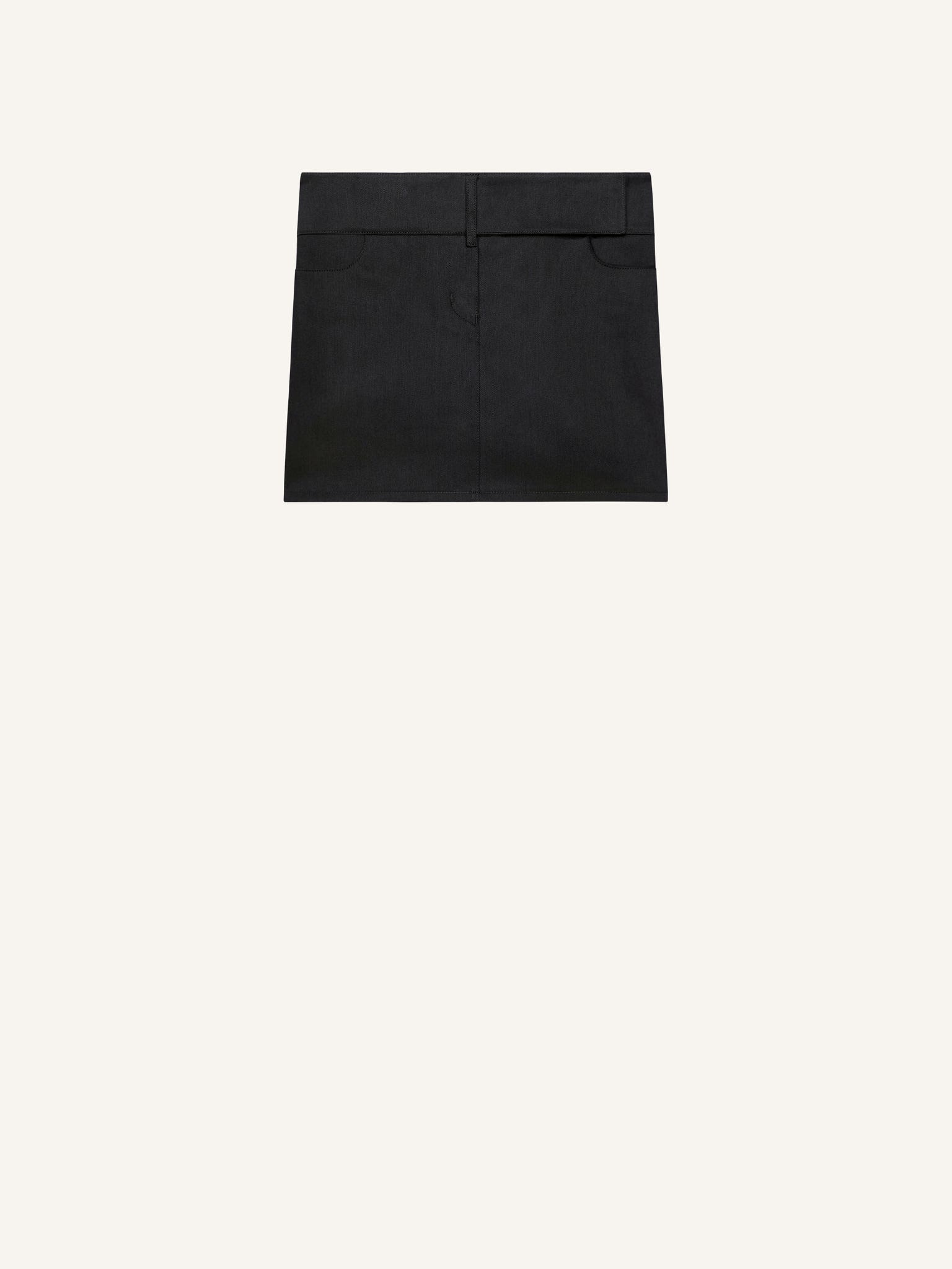 BELTED MINI SKIRT