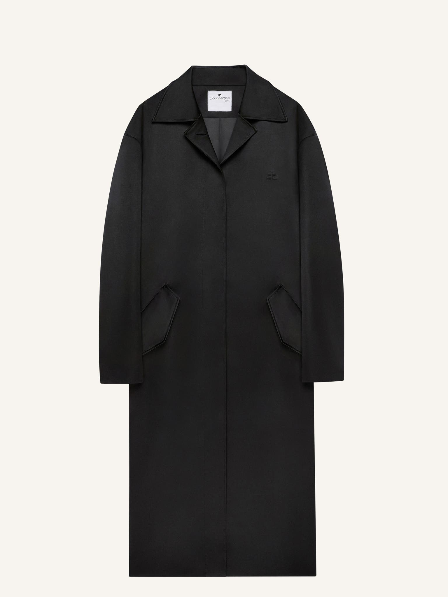 MANTEAU COCON SATIN