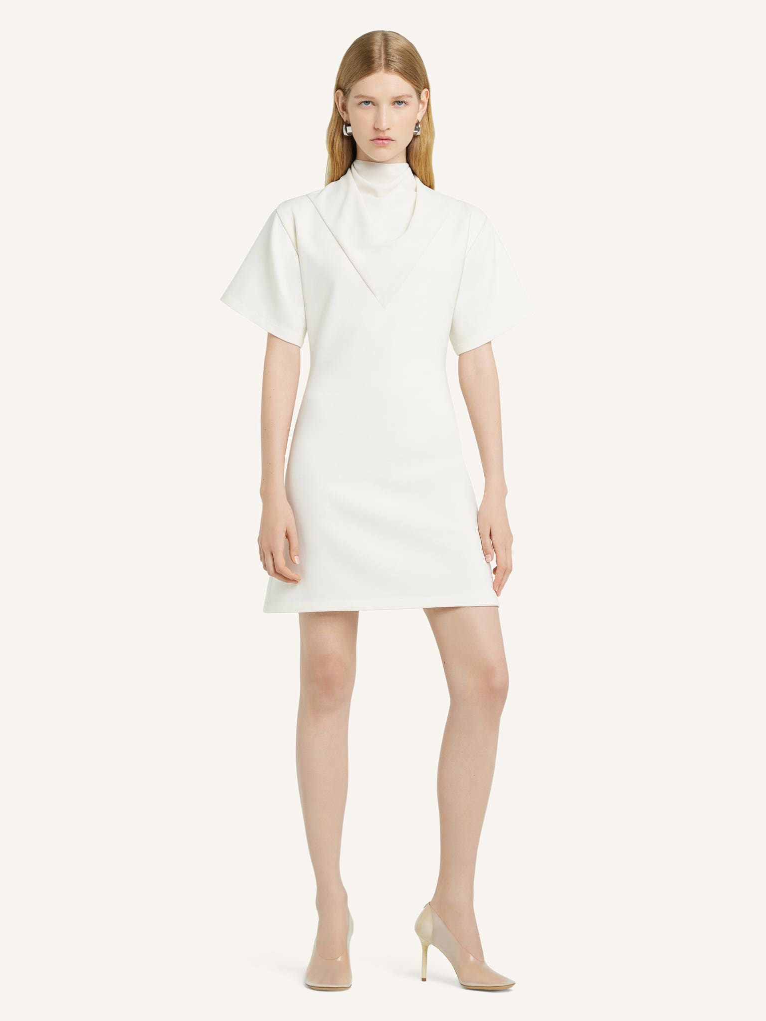 SCARF A-LINE DRESS