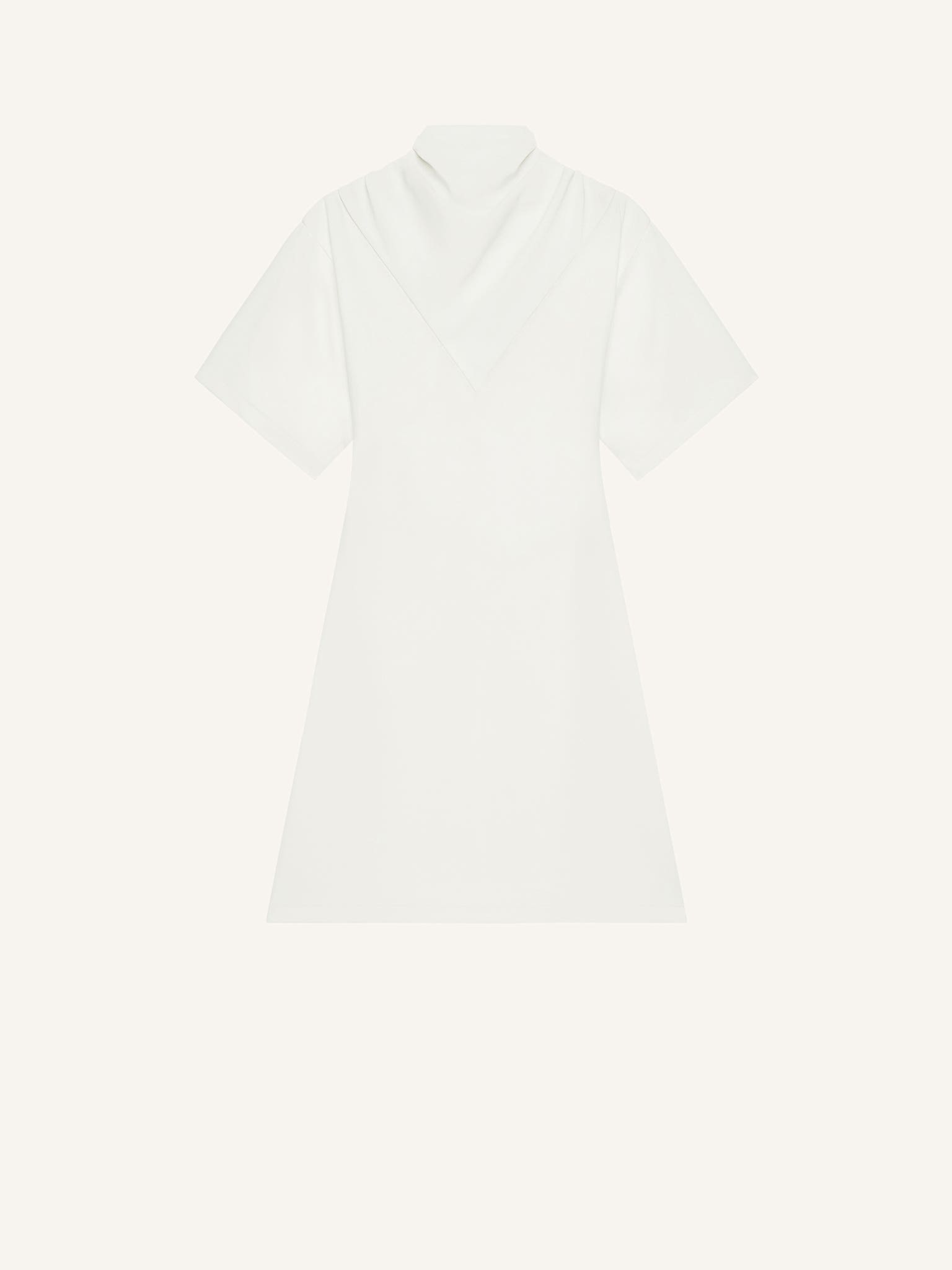 SCARF A-LINE DRESS