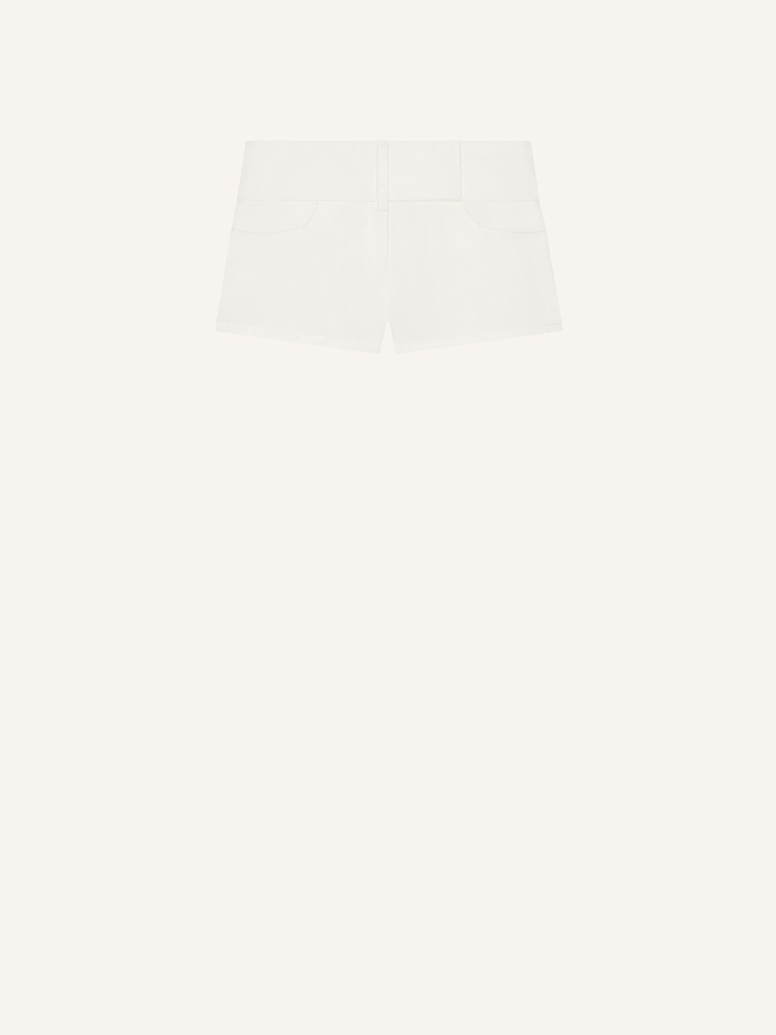 BELTED MINI SHORTS