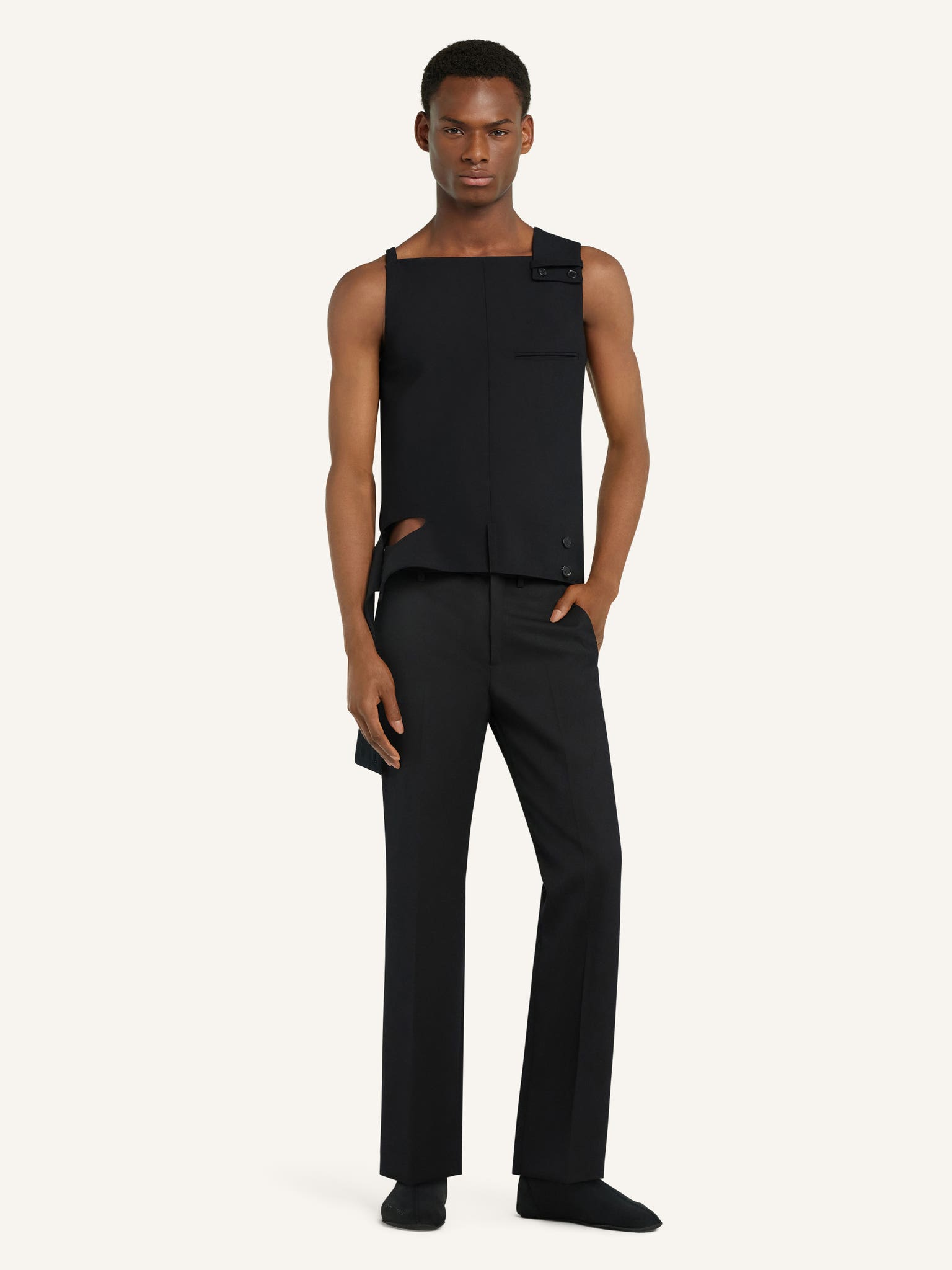 POLYWOOL SLEEVELESS TOP