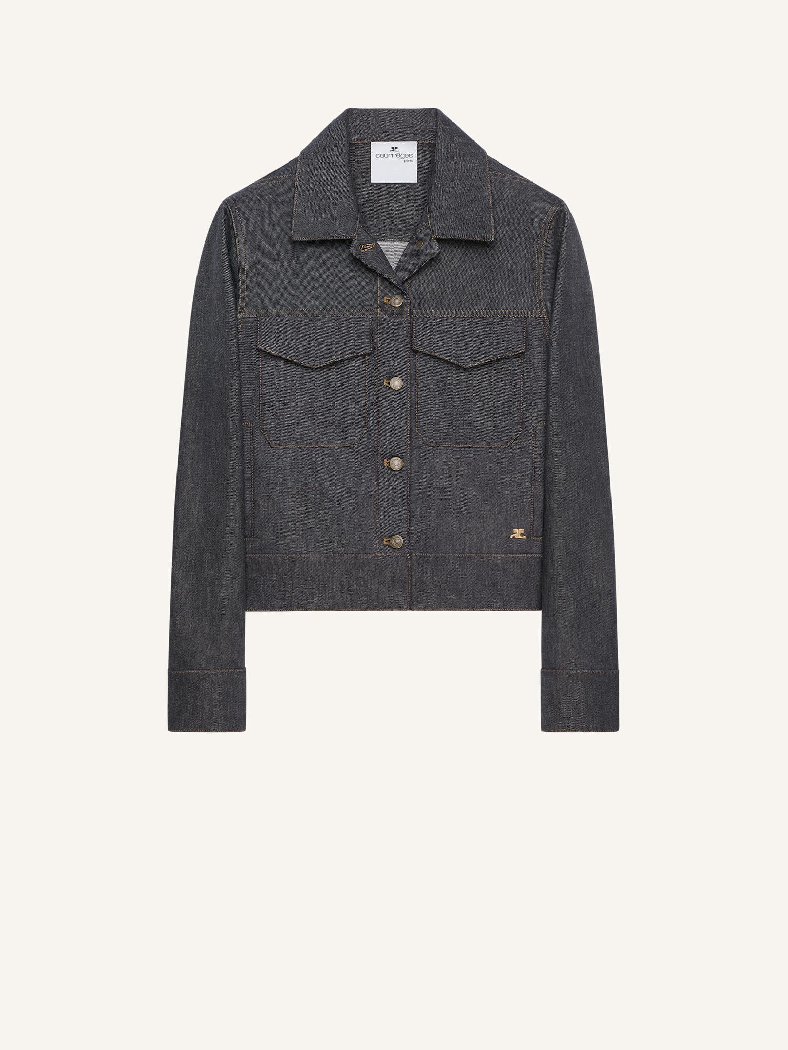 BLOUSON TRUCKER UTILITAIRE EN DENIM