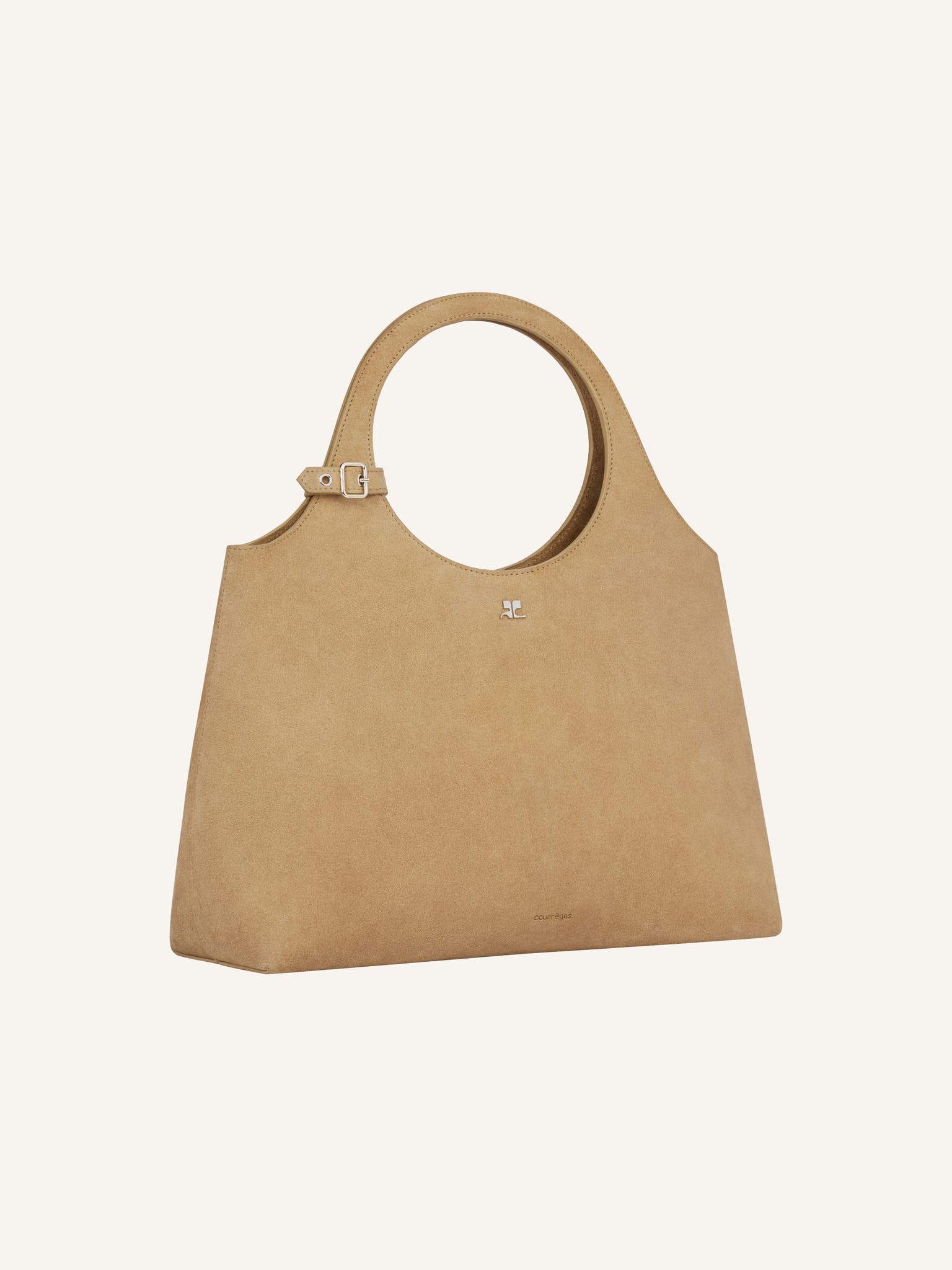 LARGE HOLY DAY SUEDE BAG