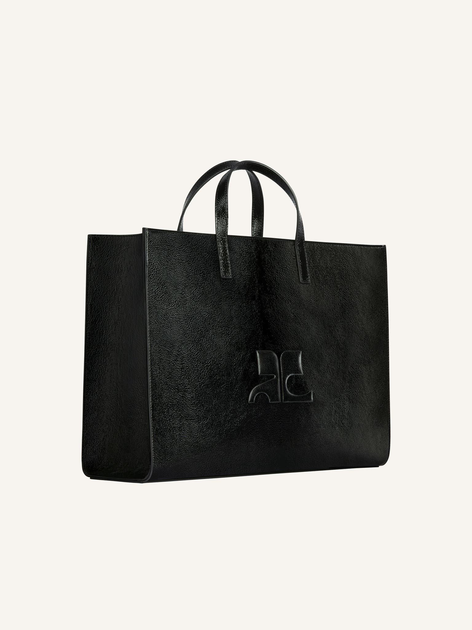 HERITAGE AC NAPLACK LEATHER TOTE BAG