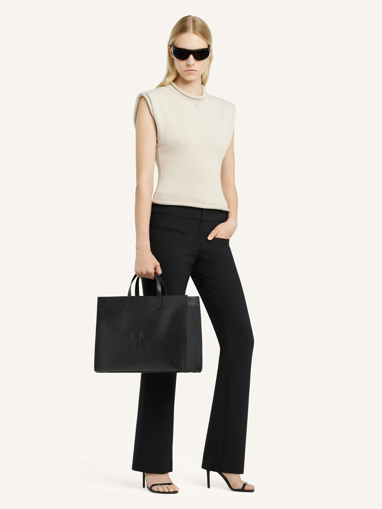 TOTE BAG HÉRITAGE AC EN CUIR