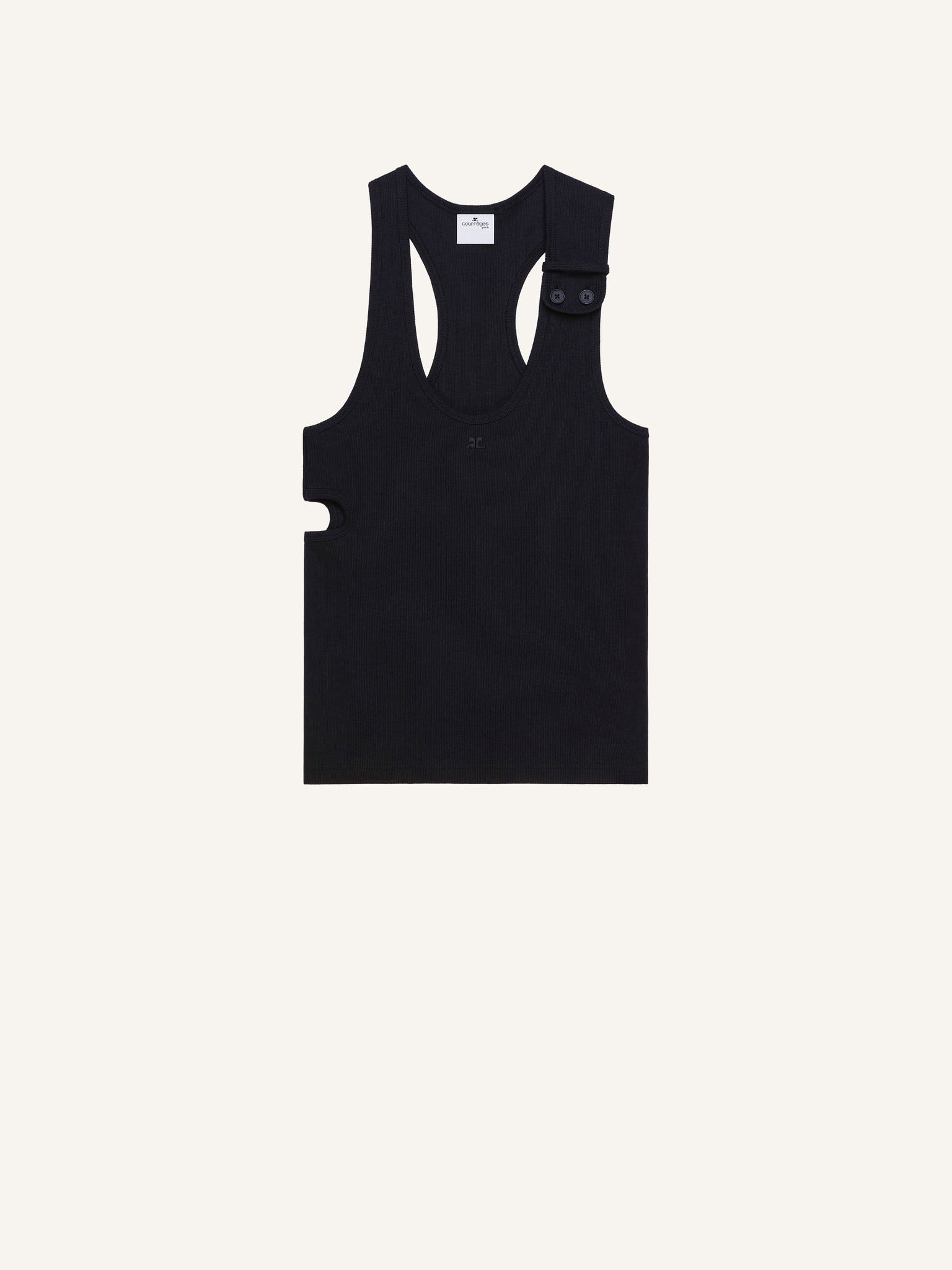 90'S RIB CUT OUT TOP
