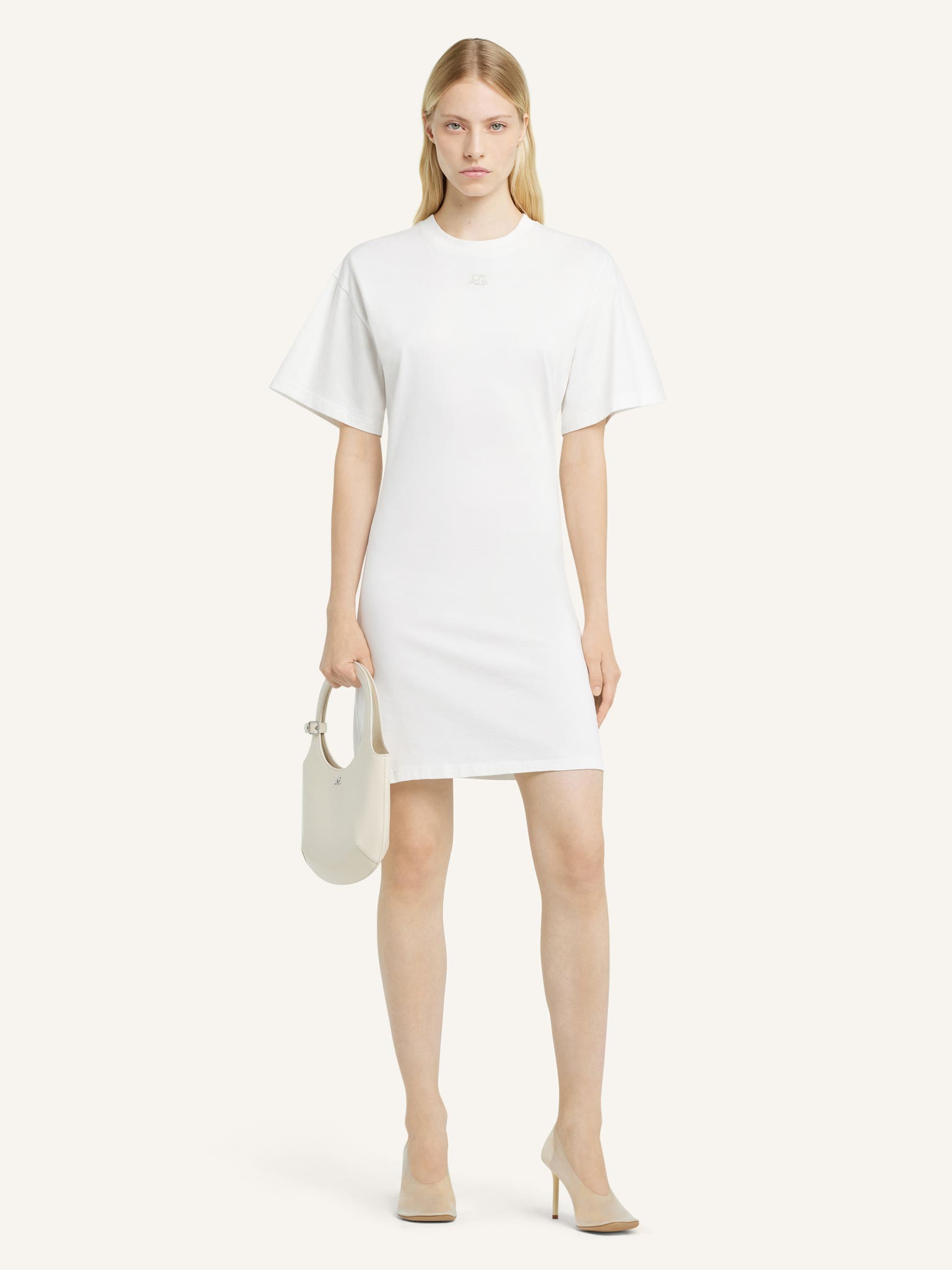 COTTON MINI DRESS
