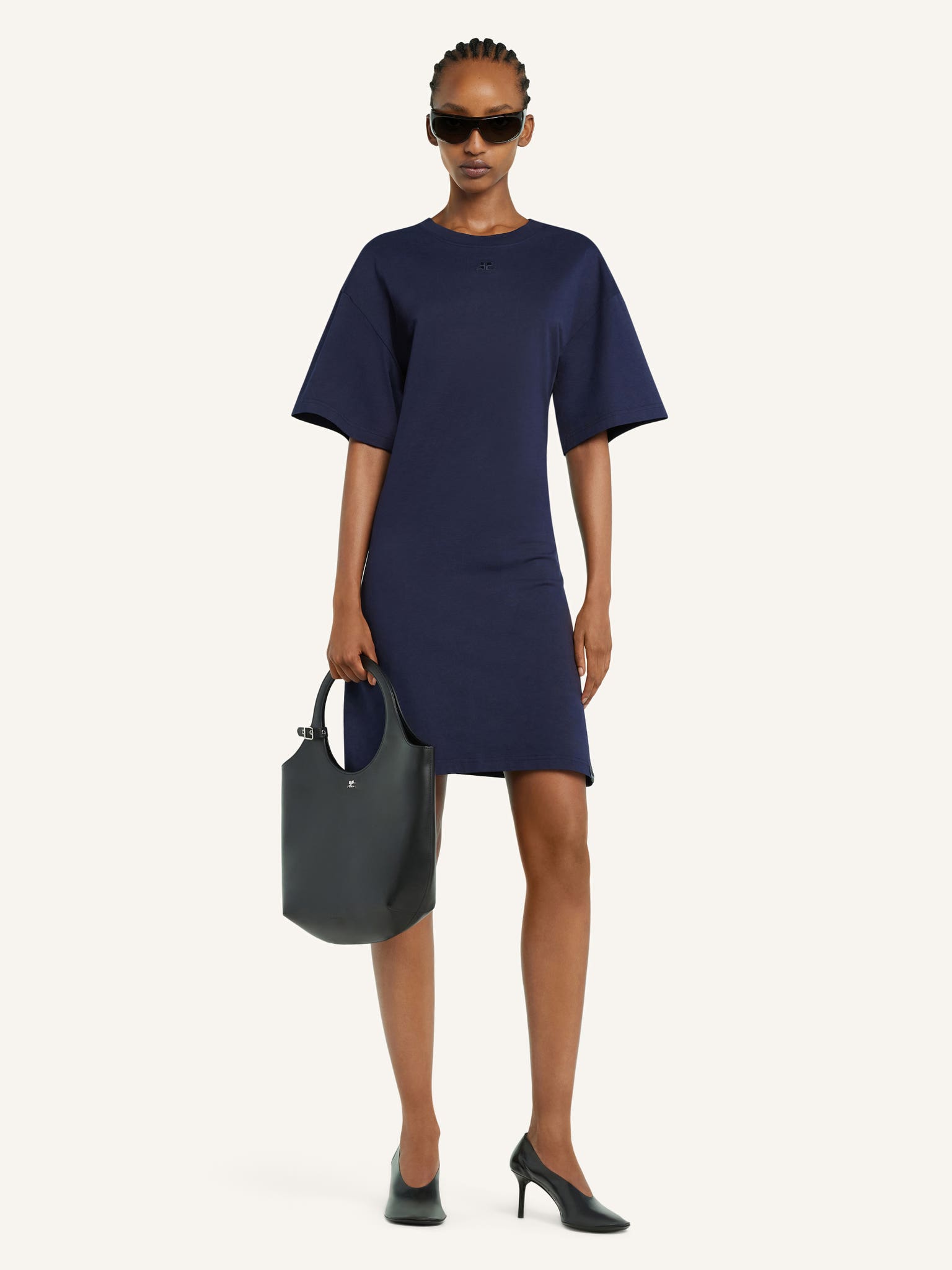 COTTON MINI DRESS