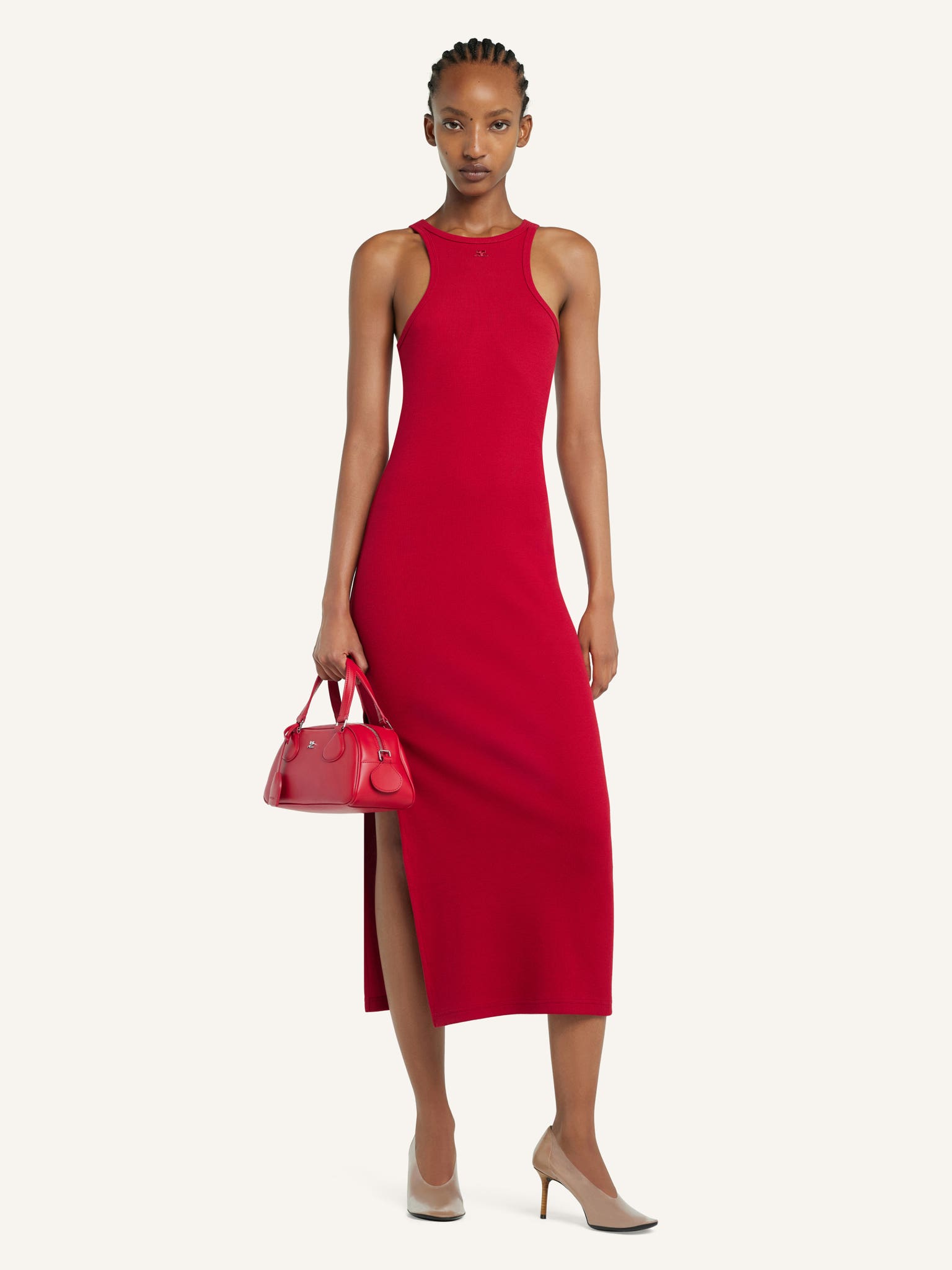 SCUBA 90'S RIB DRESS