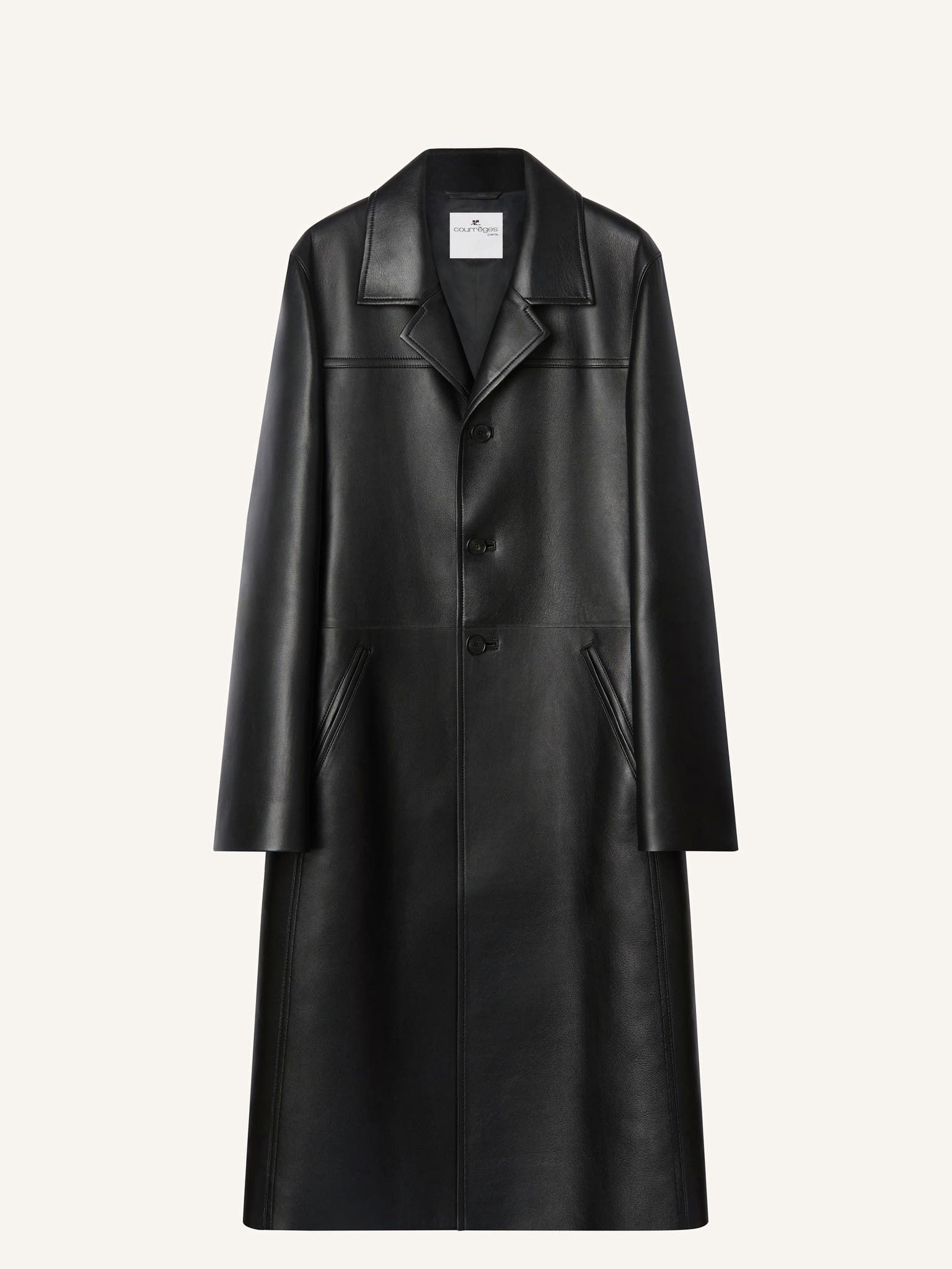 LEATHER COAT