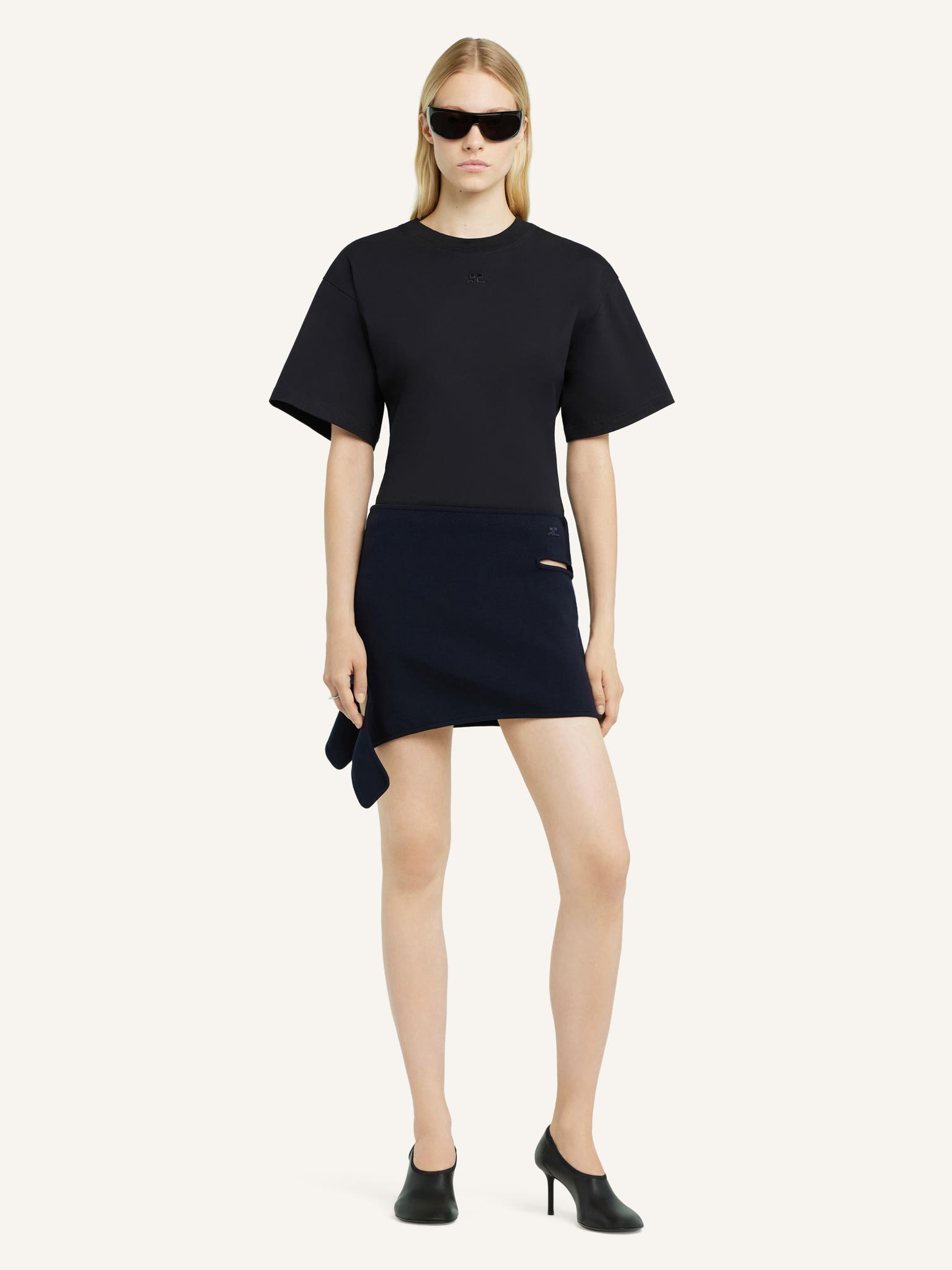 LOOP KNIT MINI SKIRT