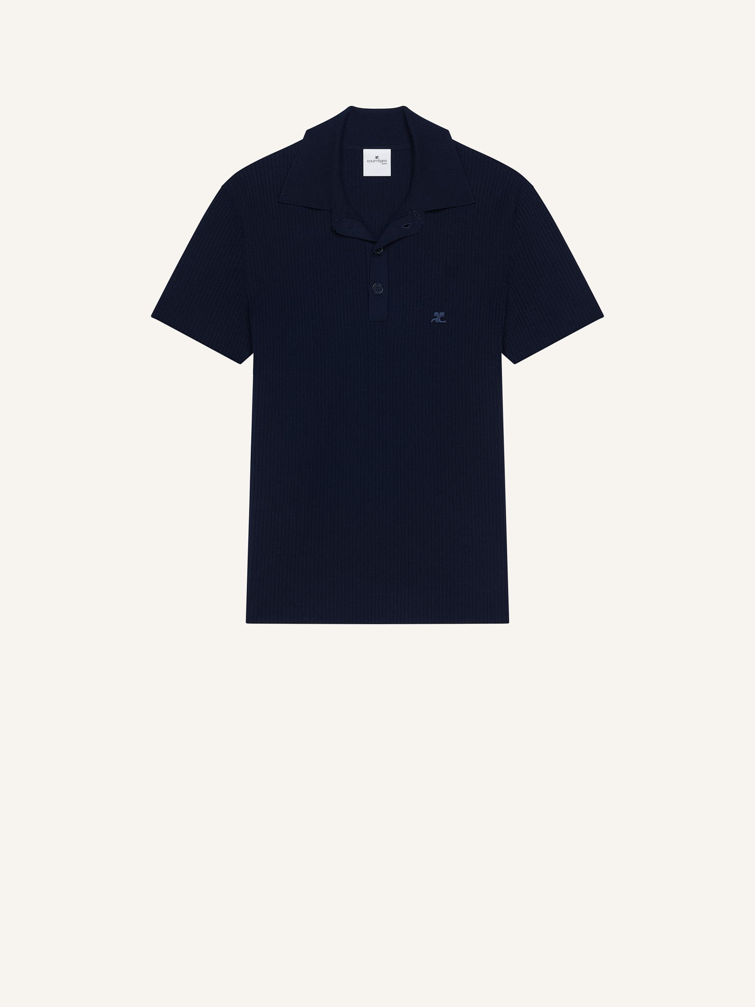 RIB KNIT POLO