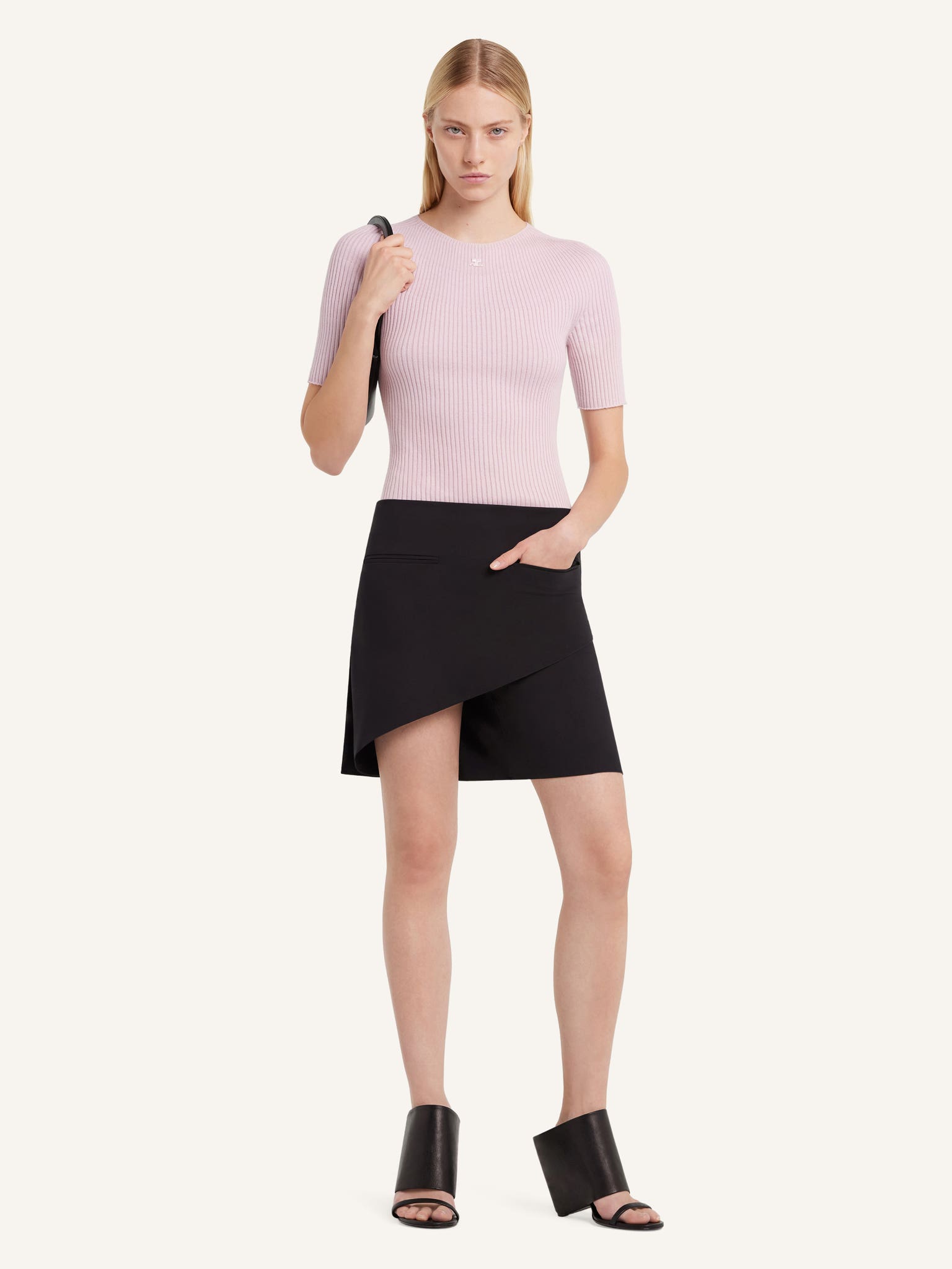 SOLAR LIGHT RIB SWEATER