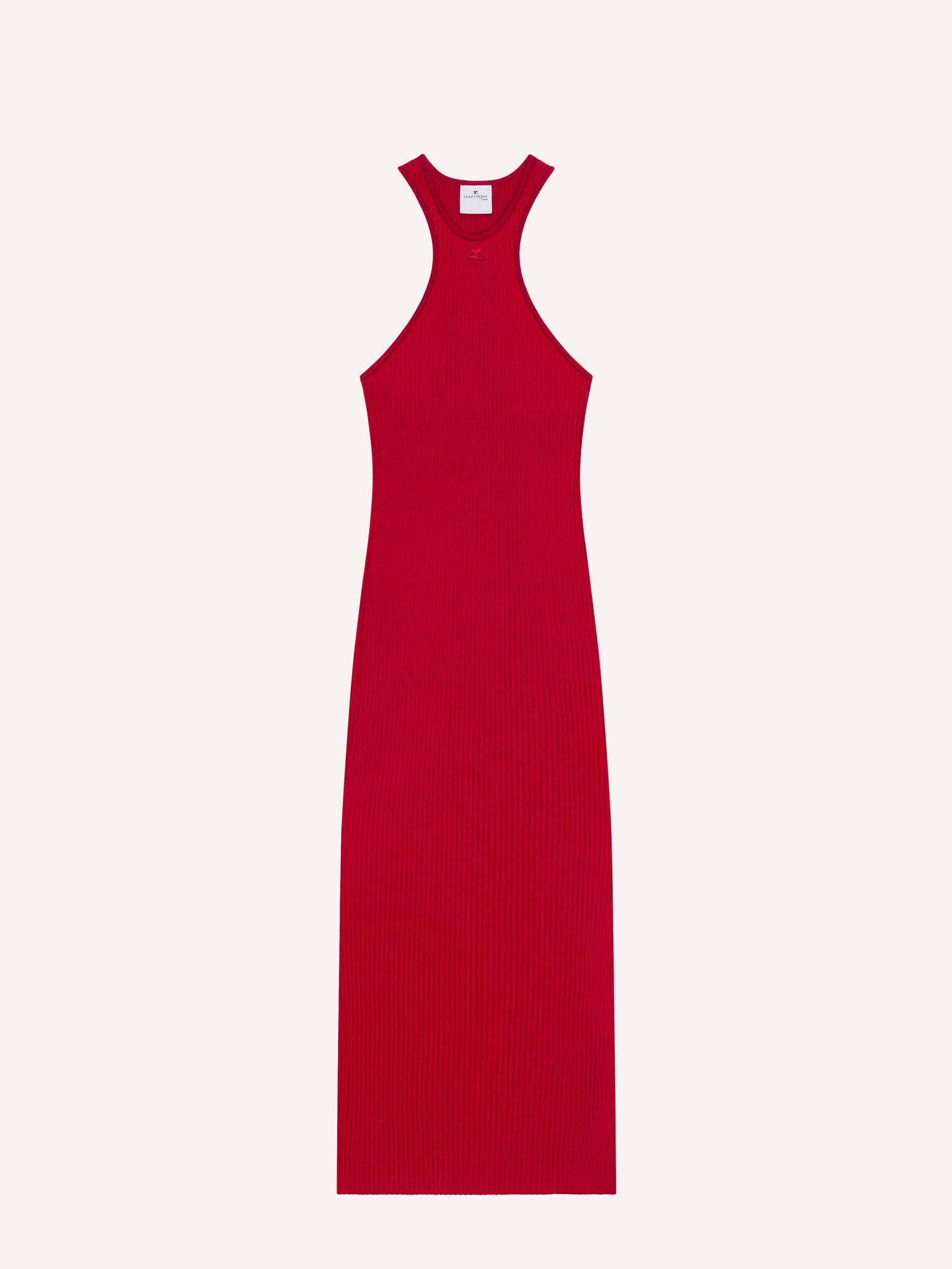 SCUBA RIB KNIT DRESS