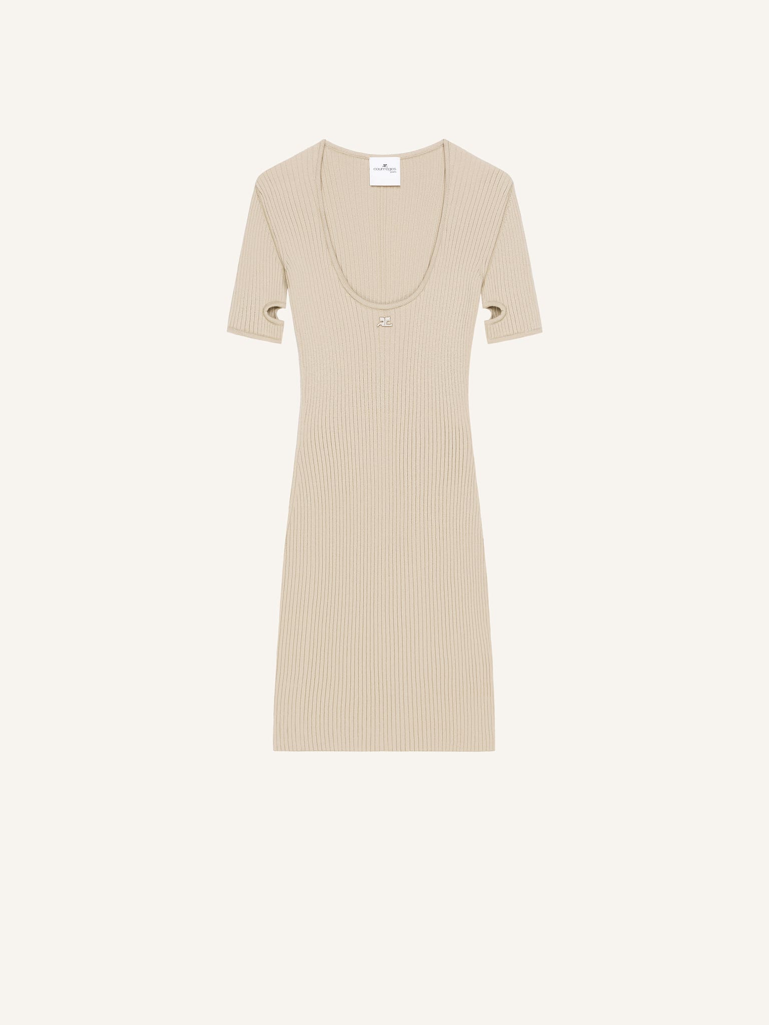 MINI ROBE CUT-OUT EN MAILLE