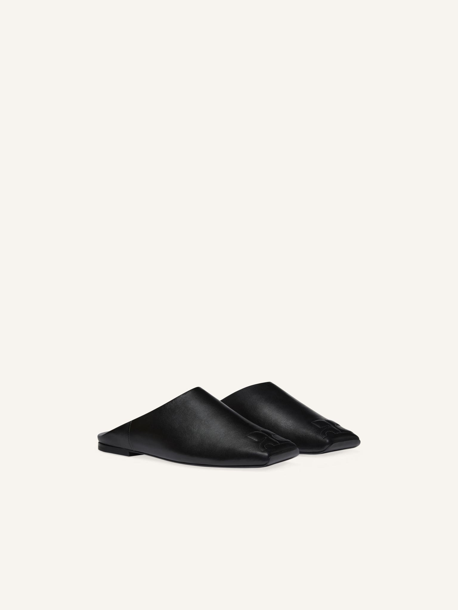 HERITAGE LEATHER MULES