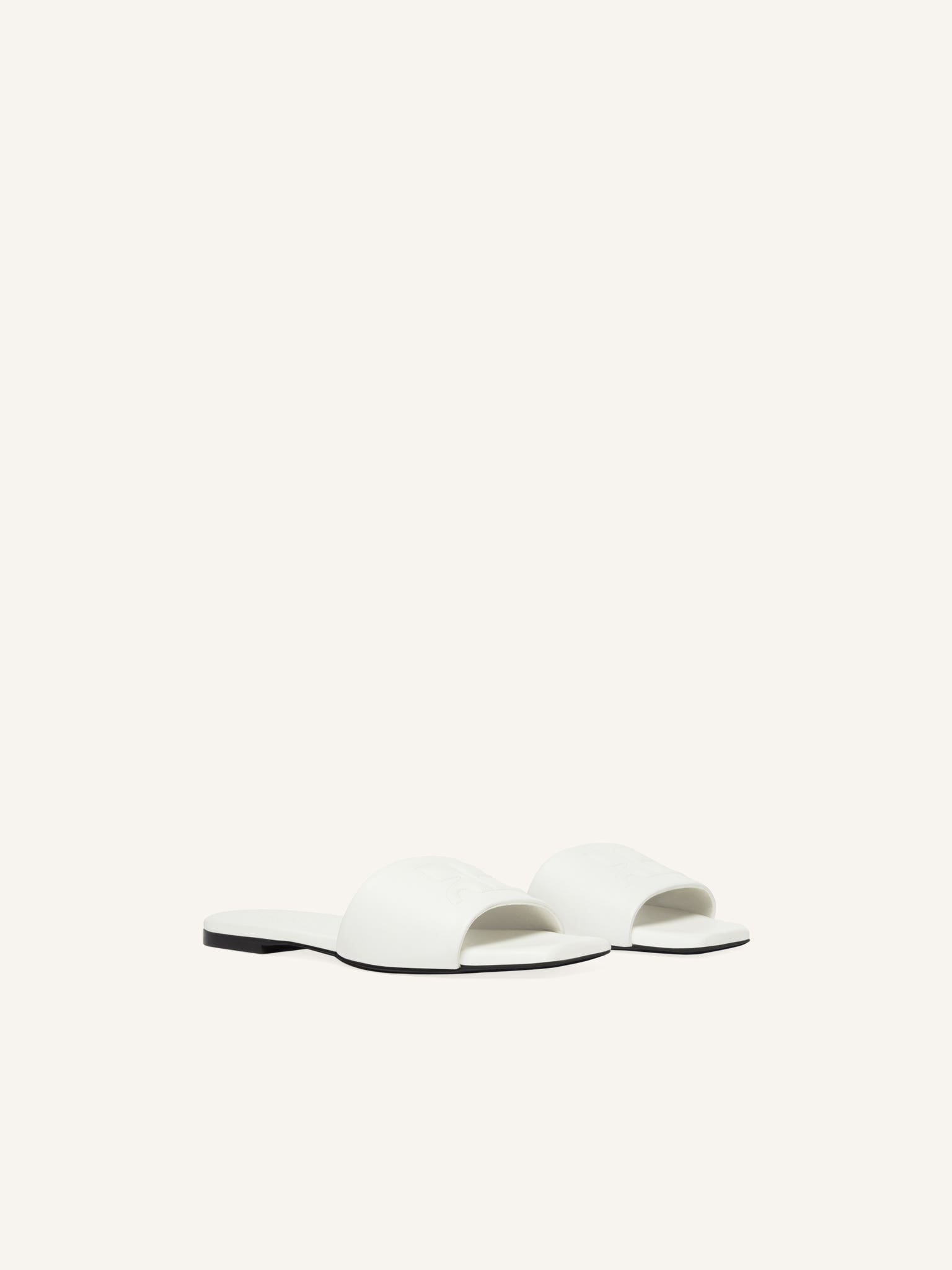SHADOW LEATHER MULES