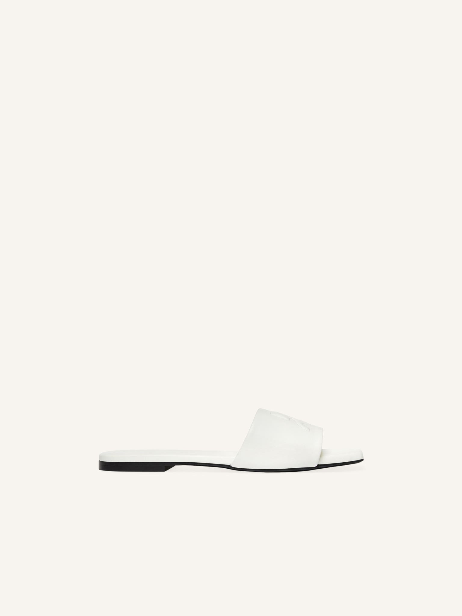 SHADOW LEATHER MULES