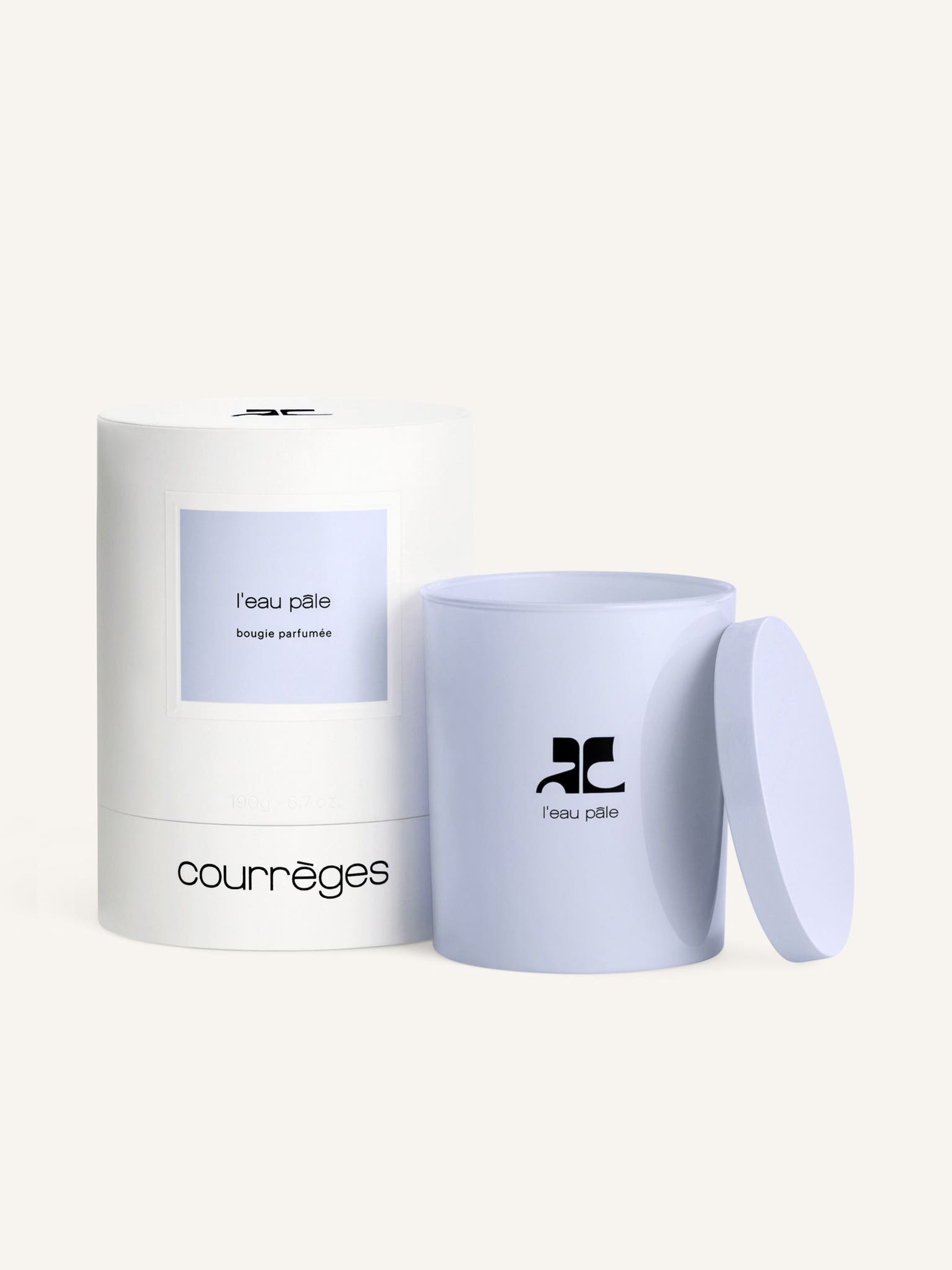BOUGIE L'EAU PÂLE