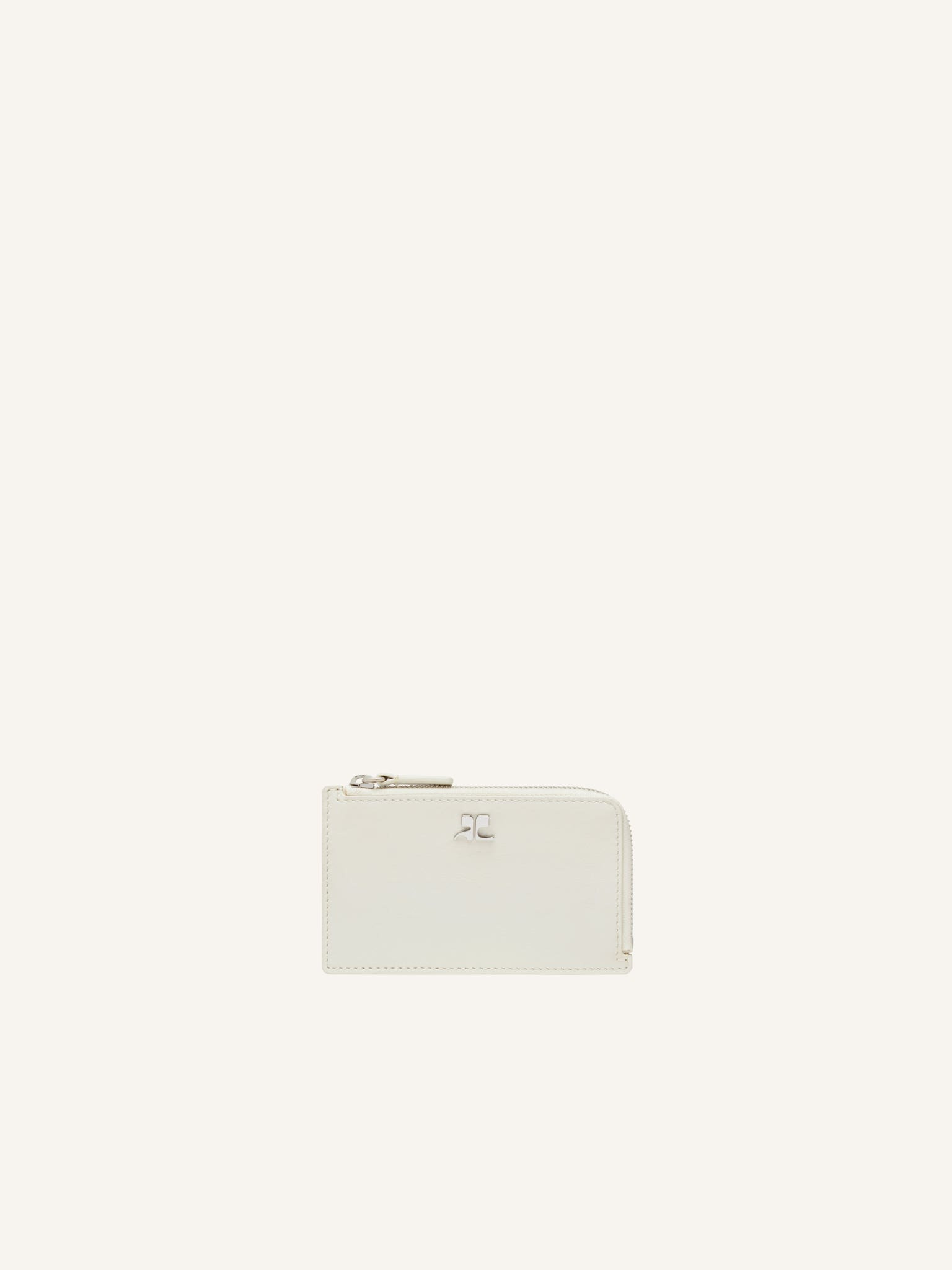 PORTE CARTE ZIPPÉ EN CUIR