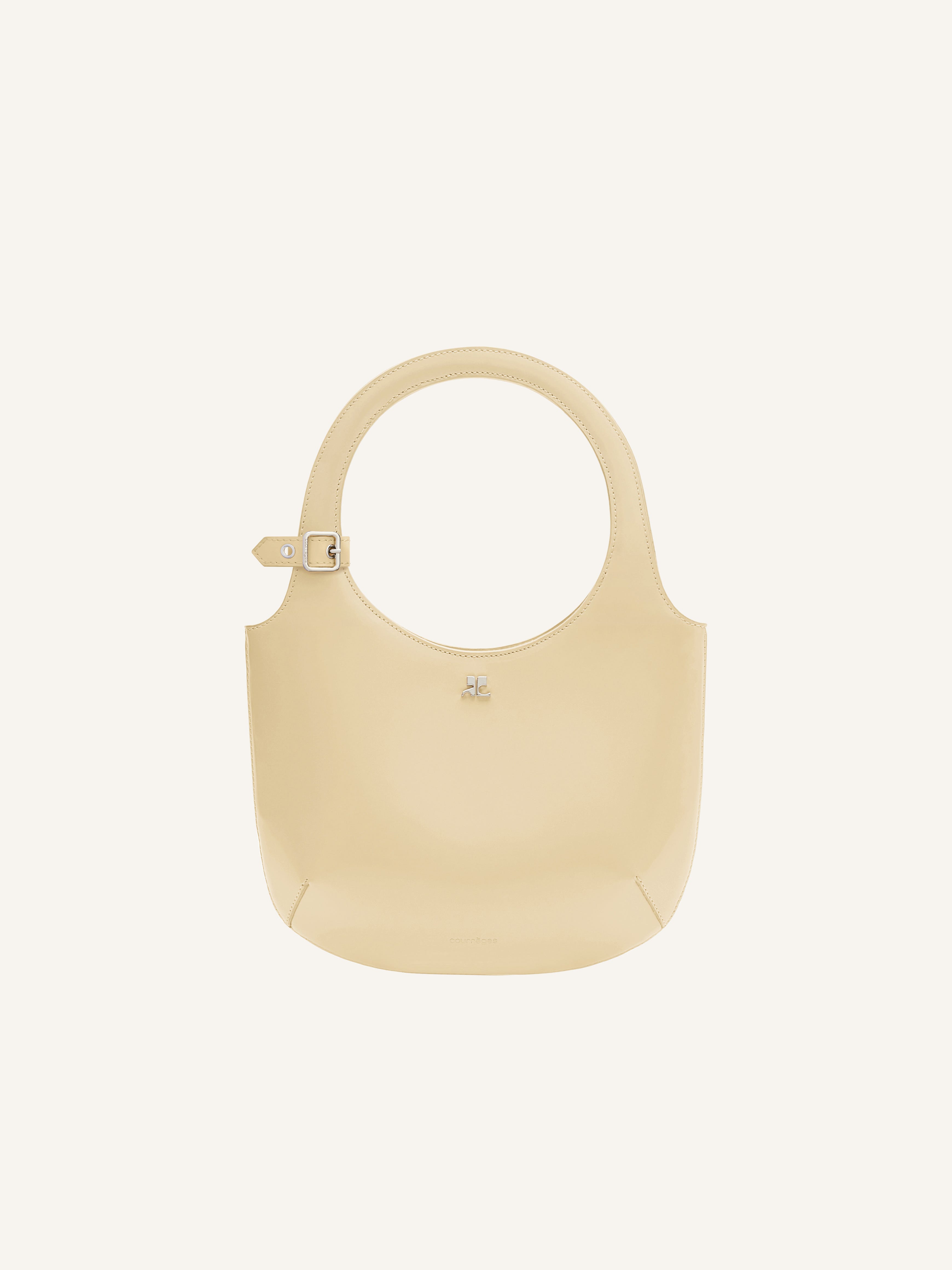 REEDITION LEATHER CIRCLE BAG - courrèges (クレージュ)