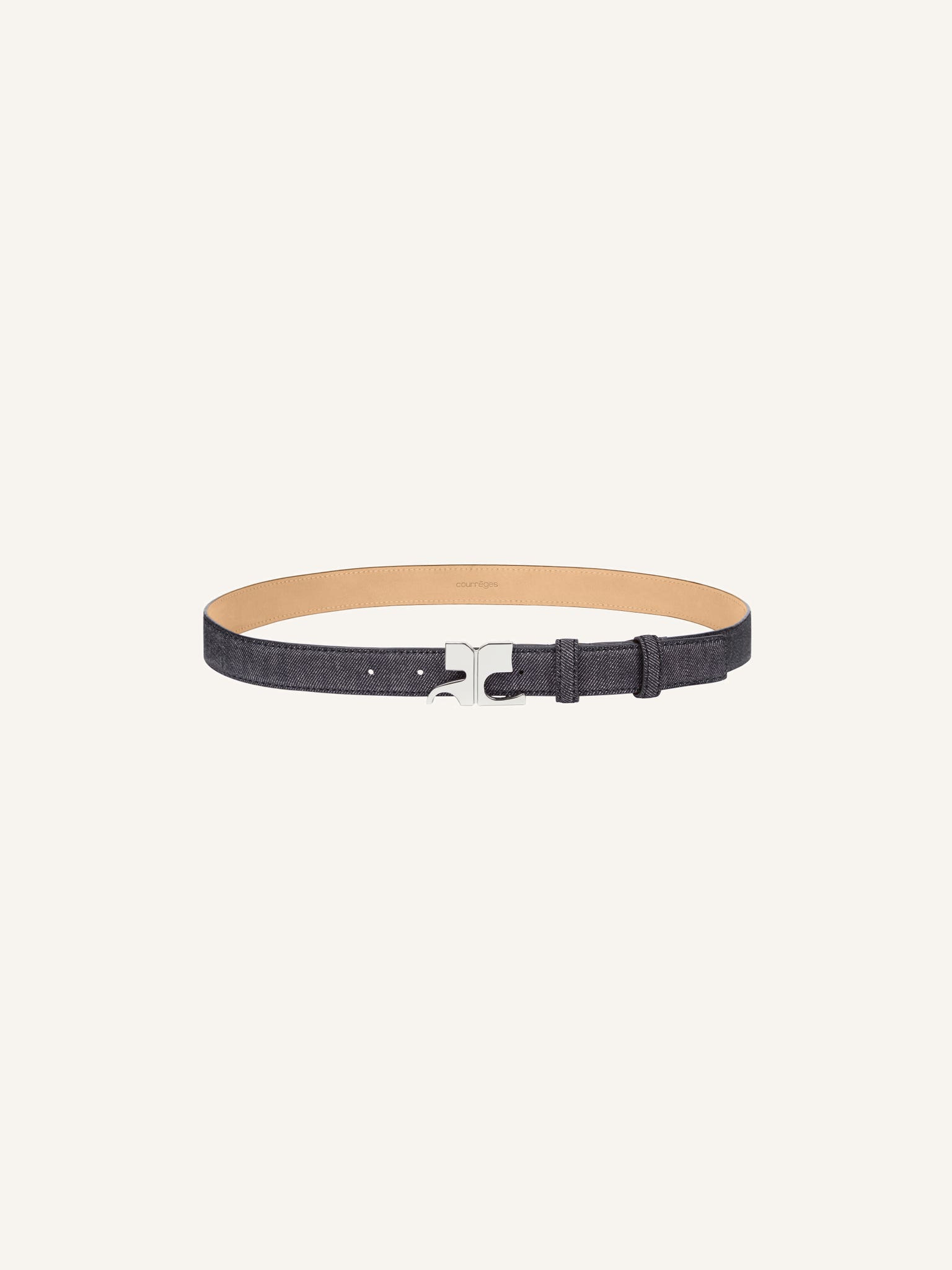 CEINTURE AC EN DENIM