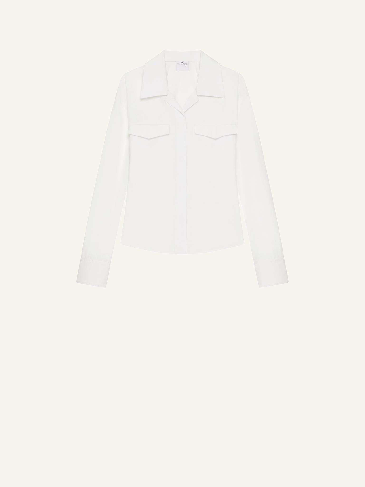 2-POCKET POPLIN SHIRT