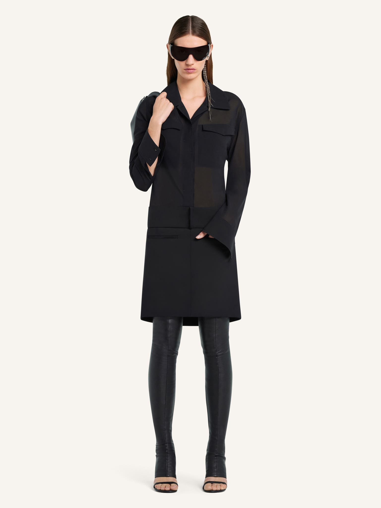 2-POCKET COTTON SHIRT