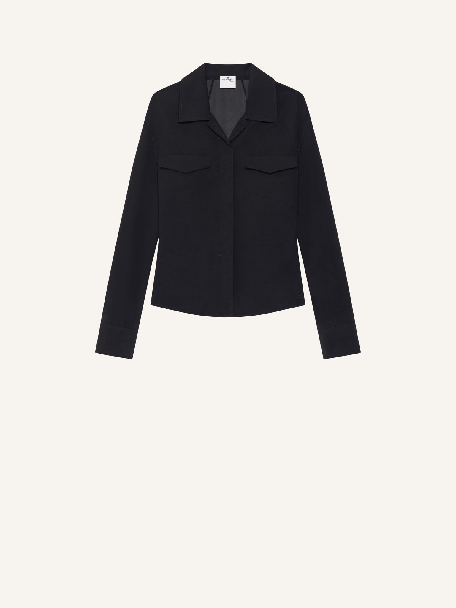 2-POCKET COTTON SHIRT