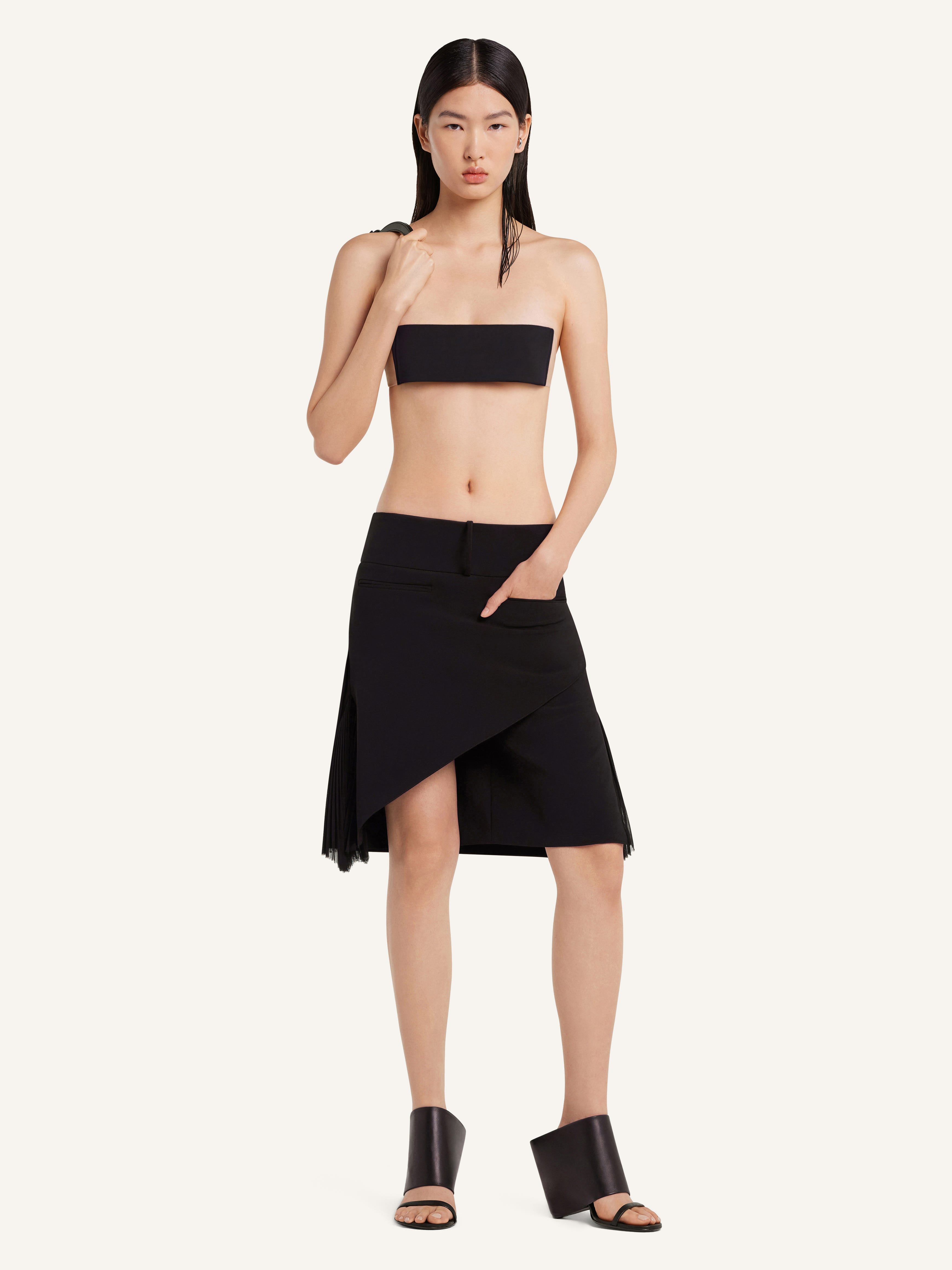 courreges クレージュ スカート フレア 総柄 フレアスカート
