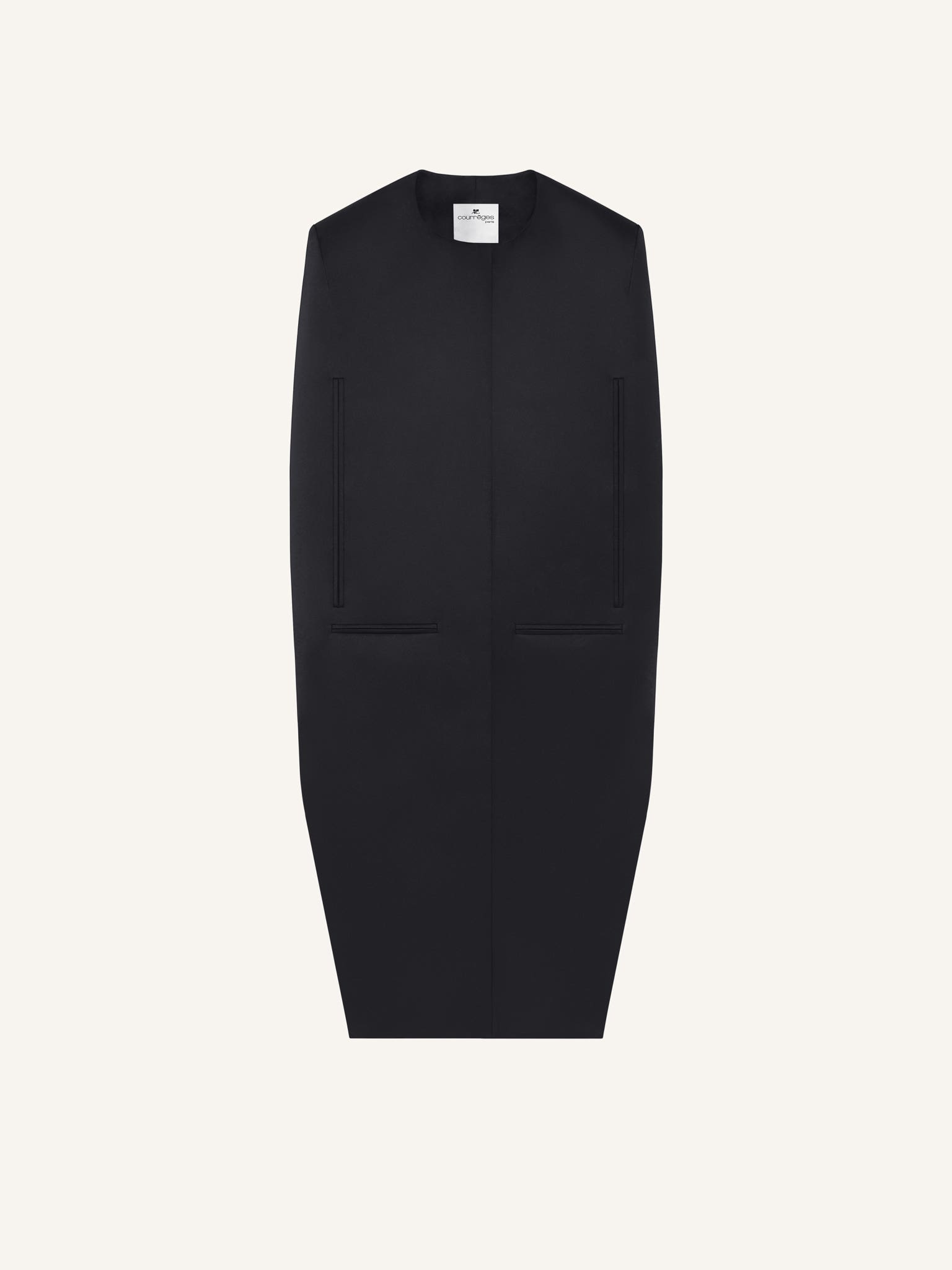 CAPE EN SATIN