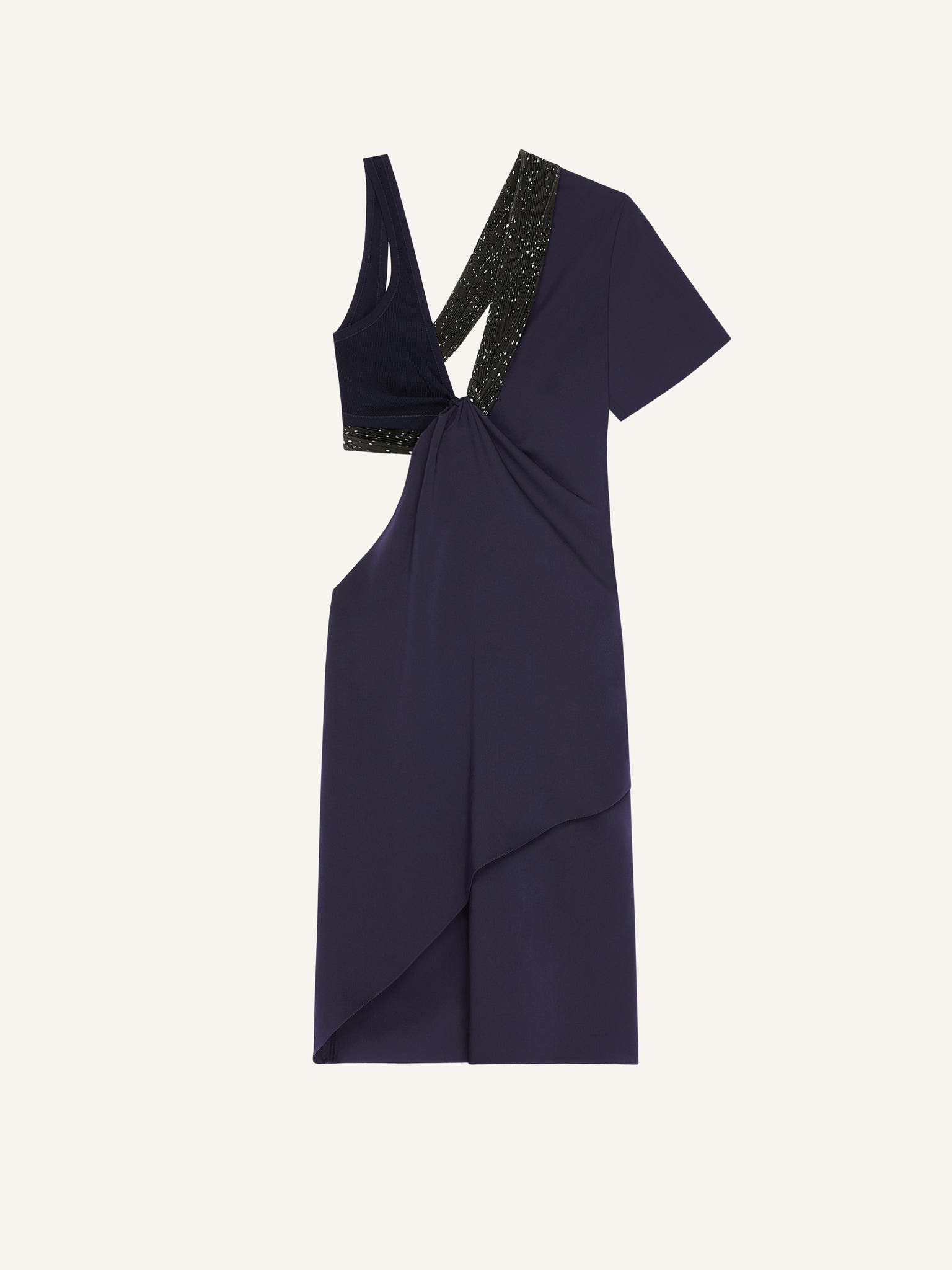 TWIST ASYMMETRICAL  DRESS