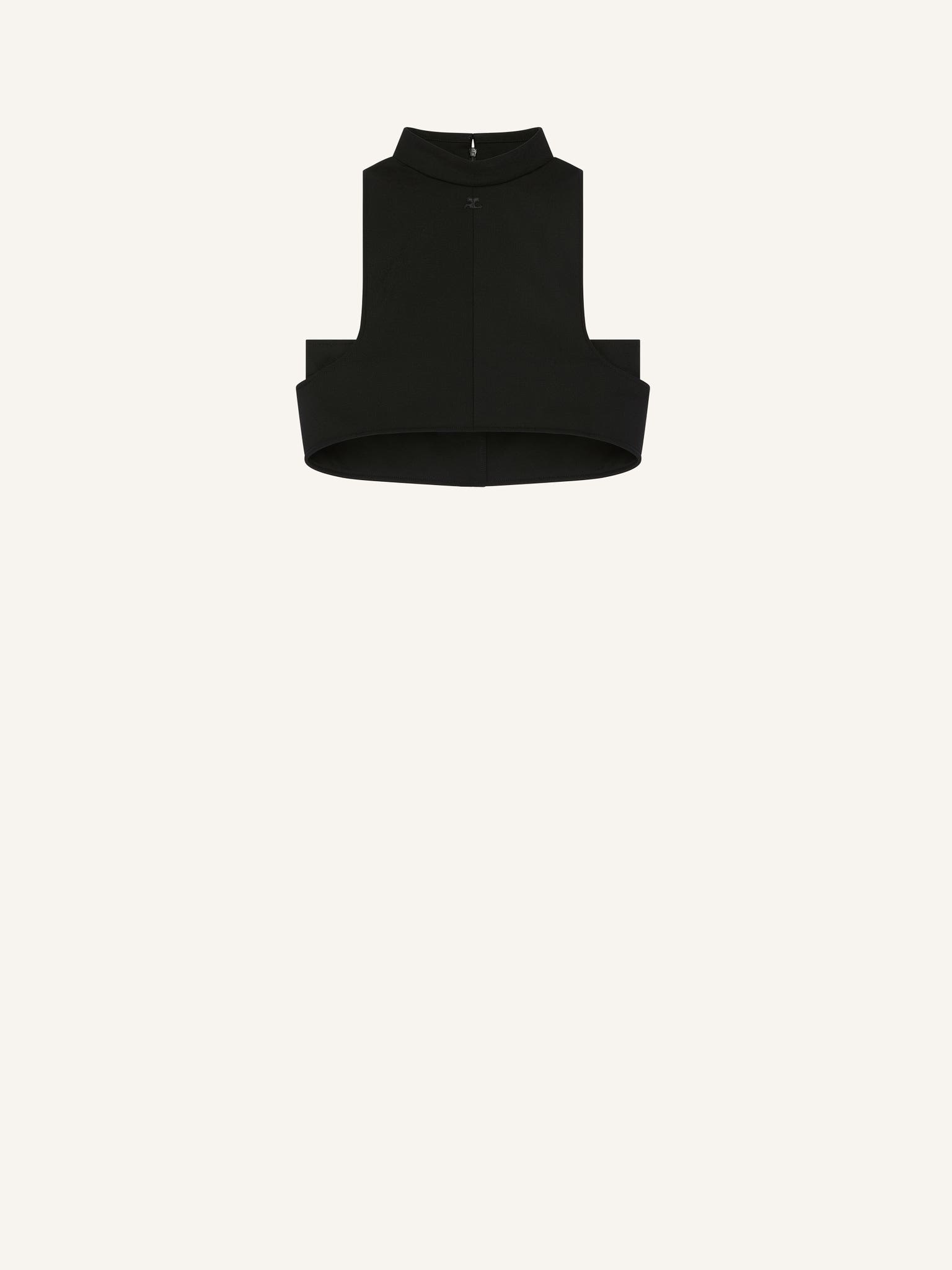 SCUBA MOCKNECK CROPPED TOP