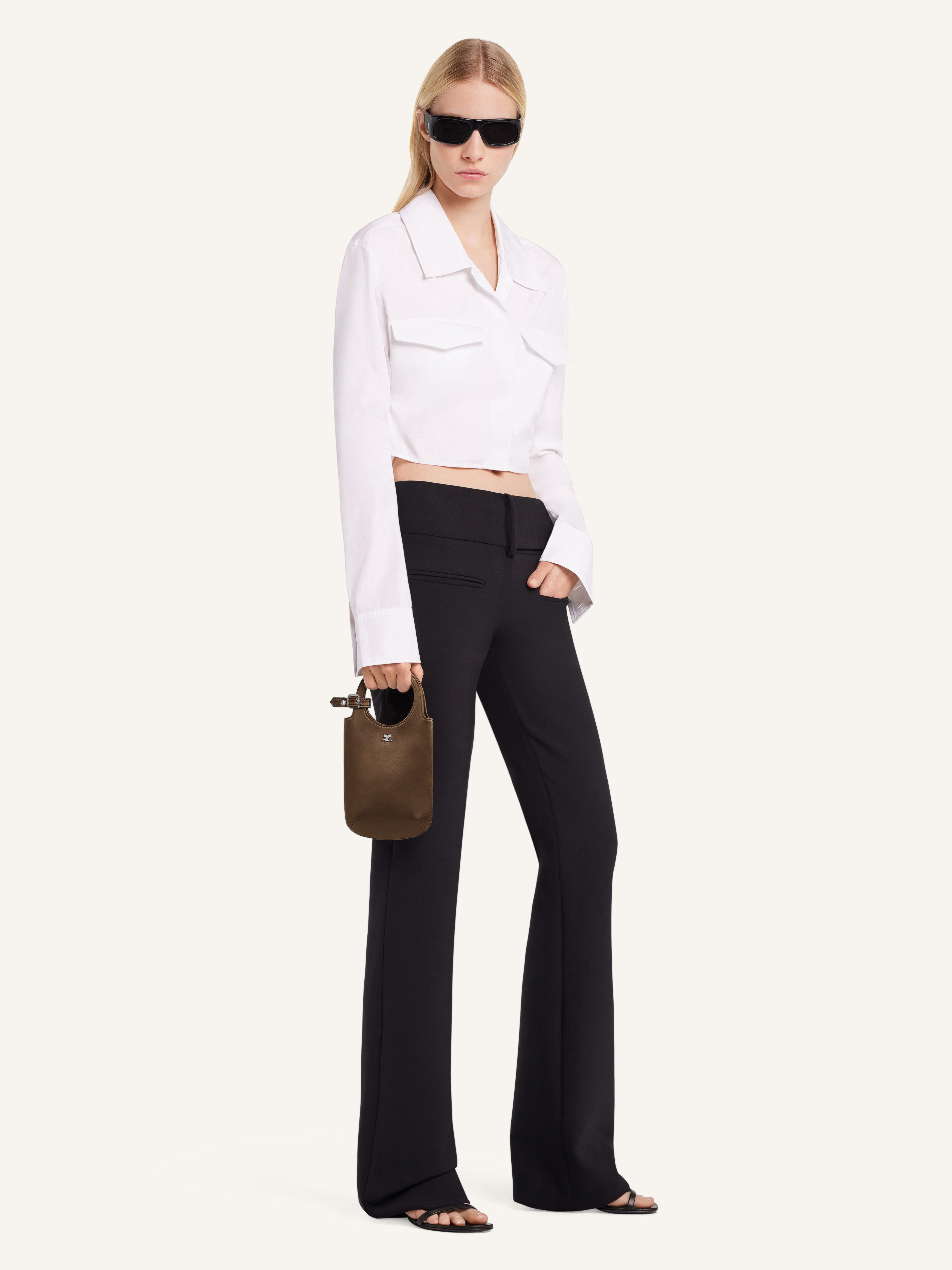 SCUBA JERSEY PANTS - courrèges