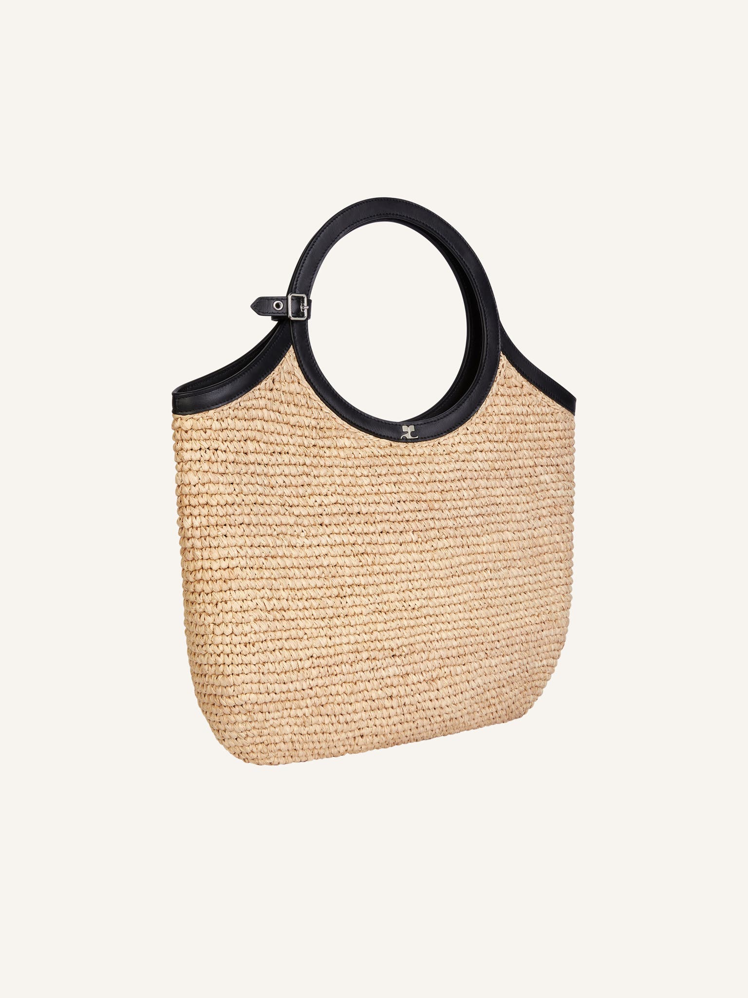 MEDIUM HOLY BAG EN RAPHIA
