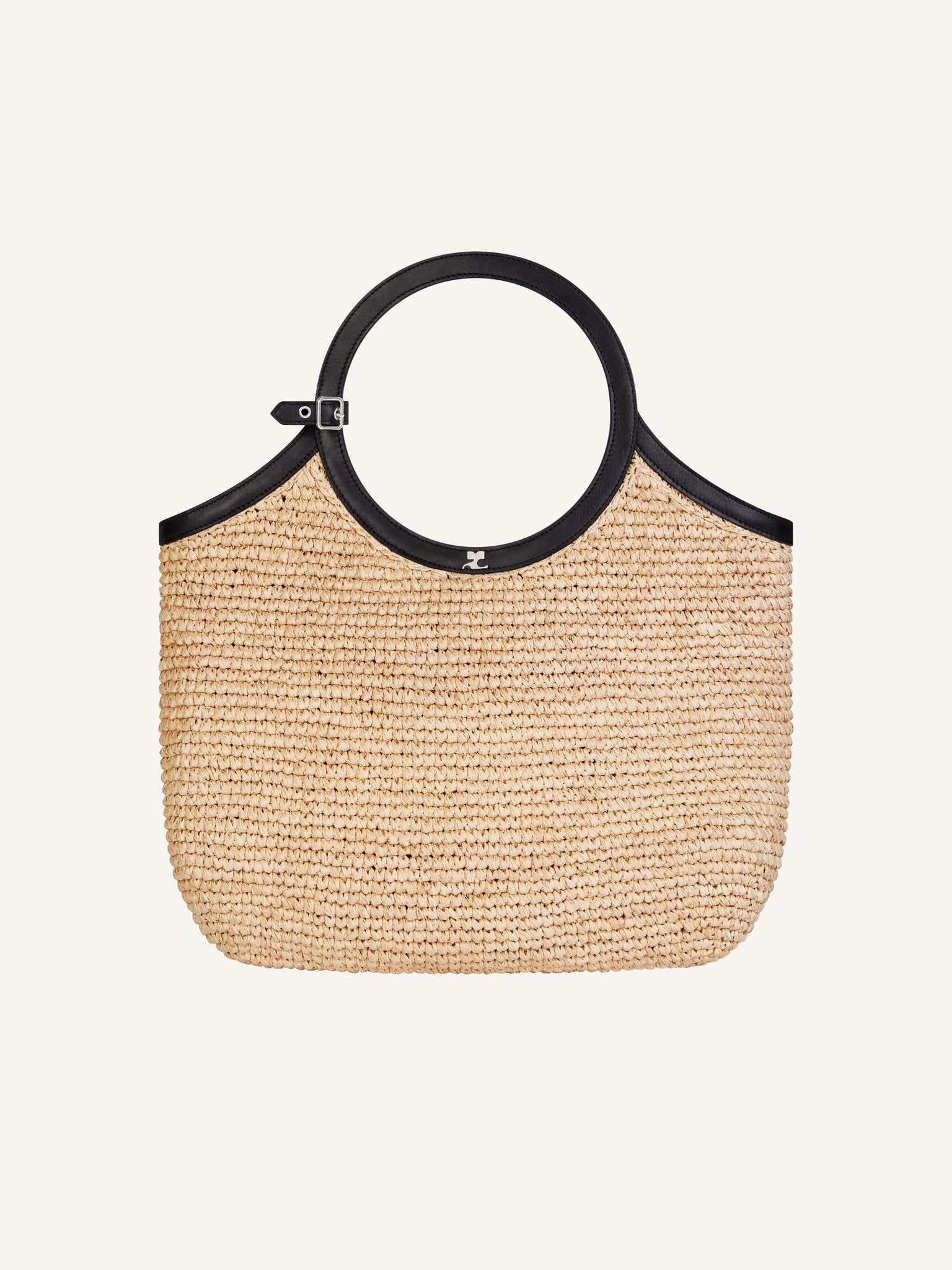 MEDIUM HOLY BAG EN RAPHIA
