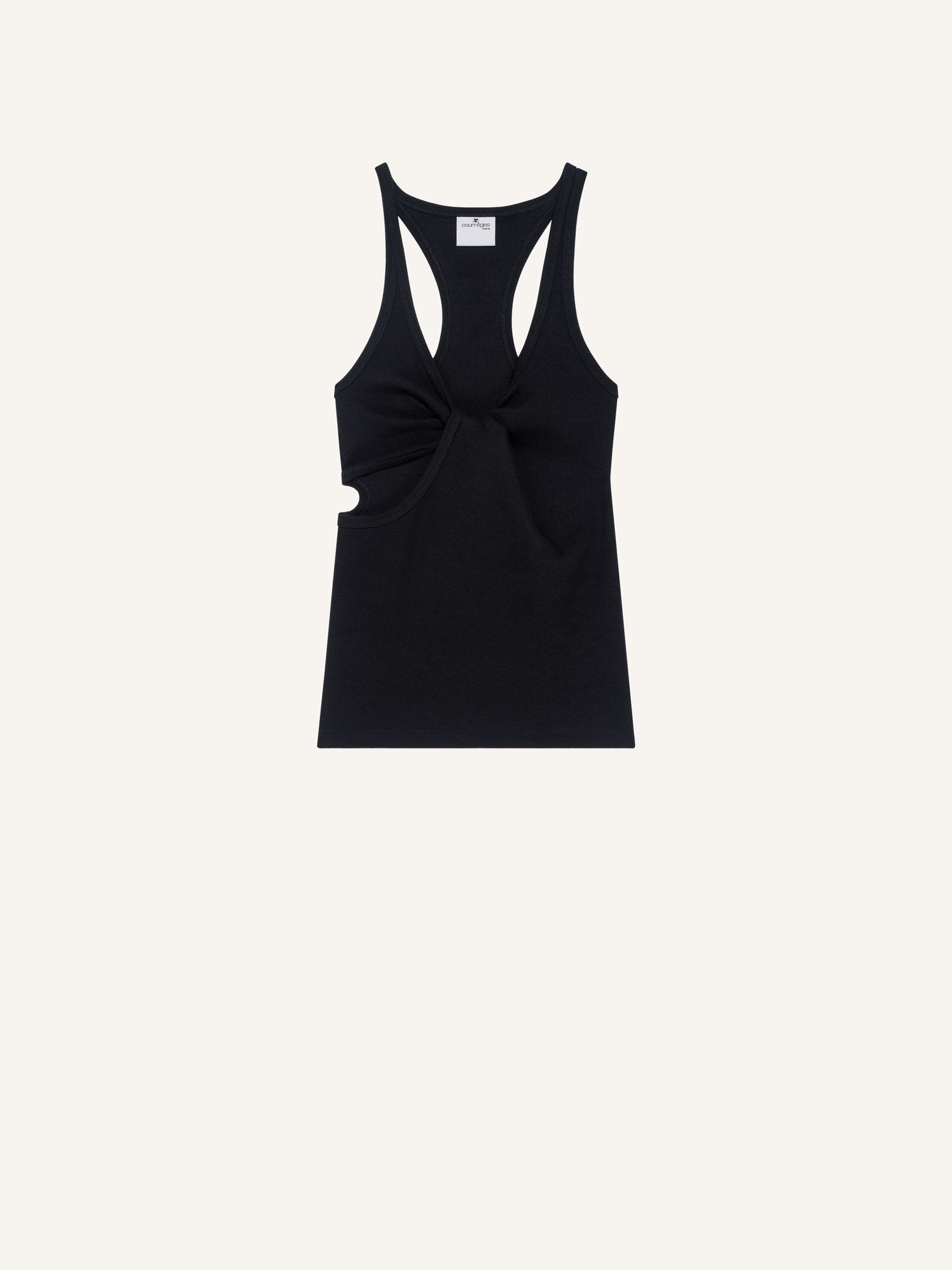 TWIST 90'S RIB TANK TOP