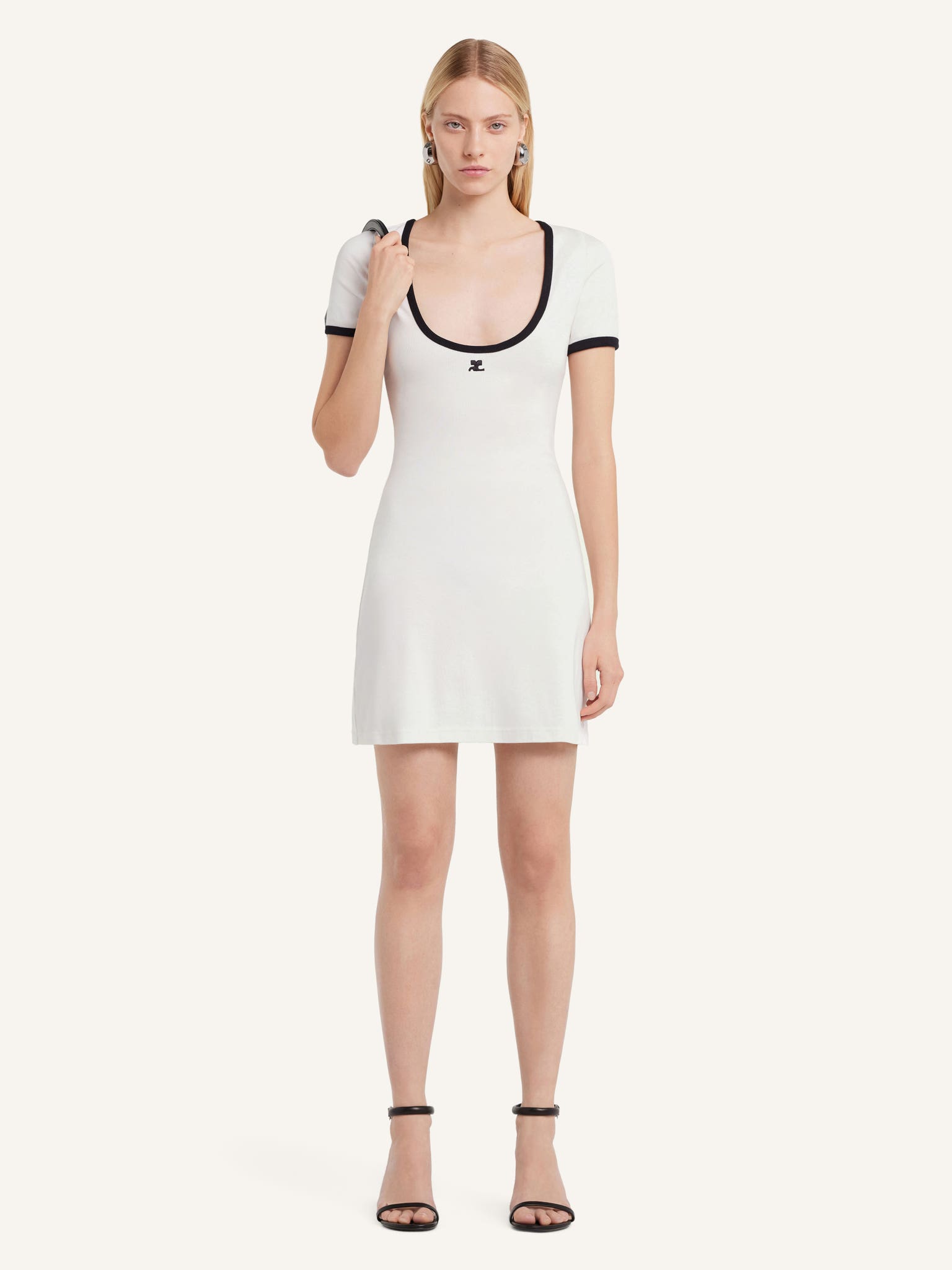 HOLISTIC CONTRAST MINI DRESS
