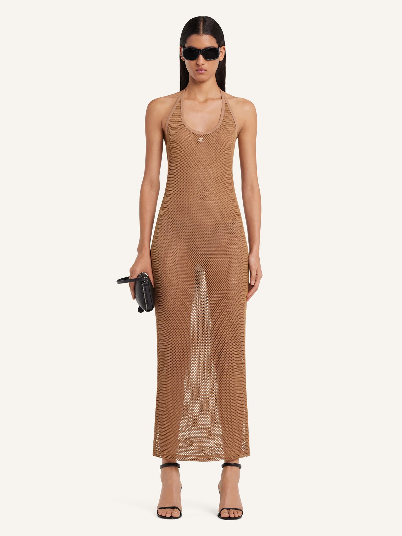 HOLISTIC MESH LONG DRESS