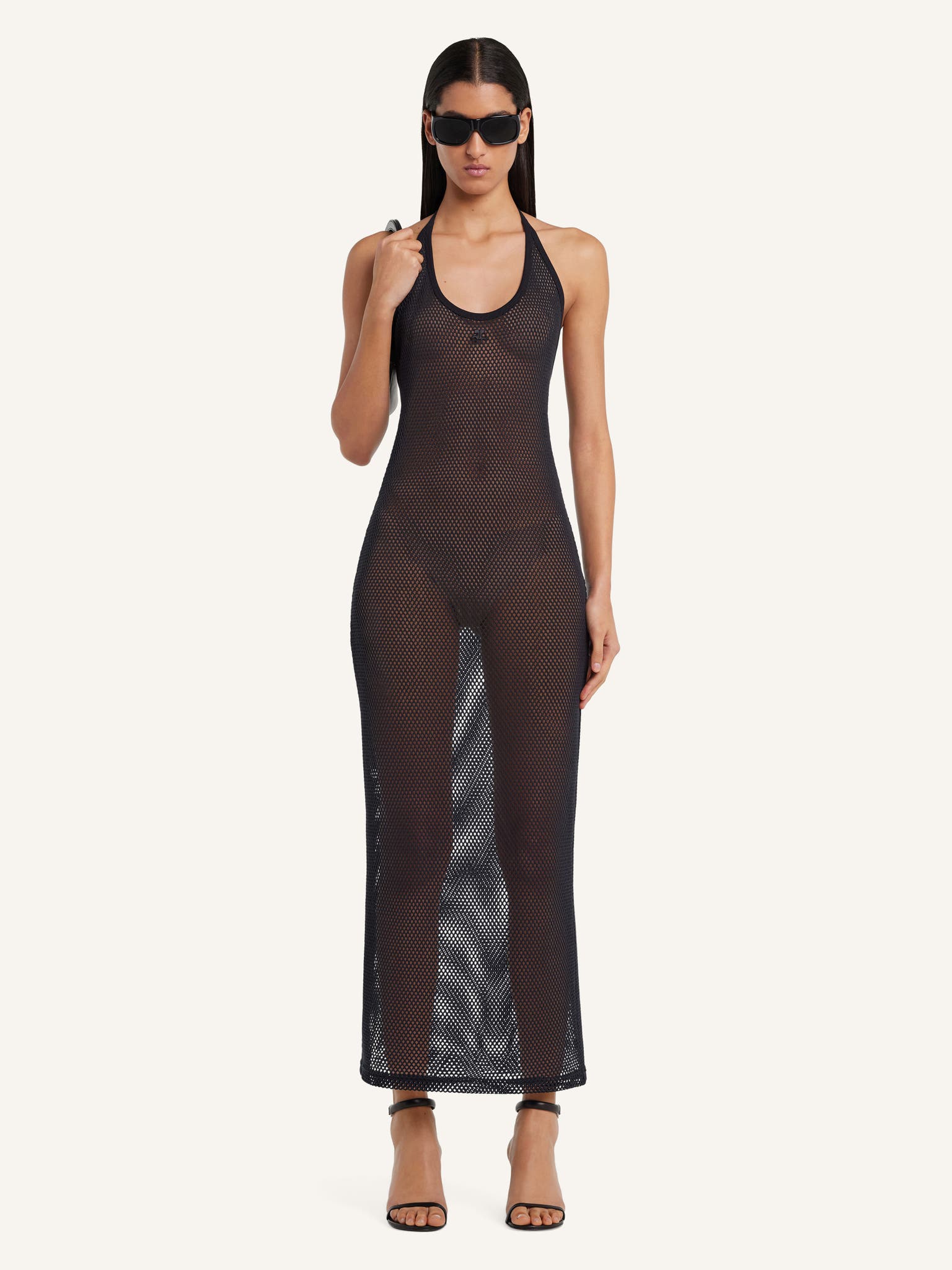 HOLISTIC MESH LONG DRESS