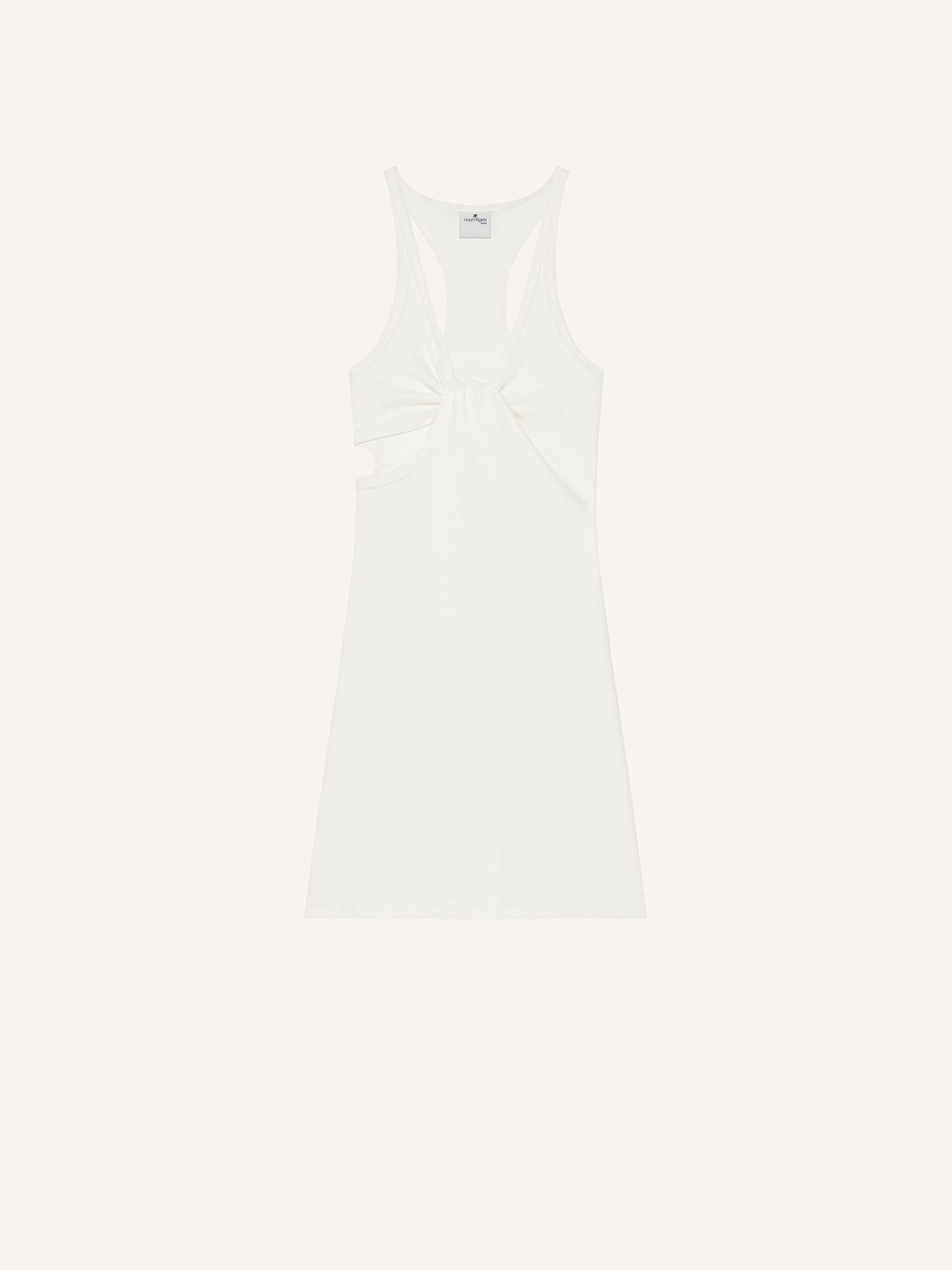 TWIST 90'S RIB DRESS